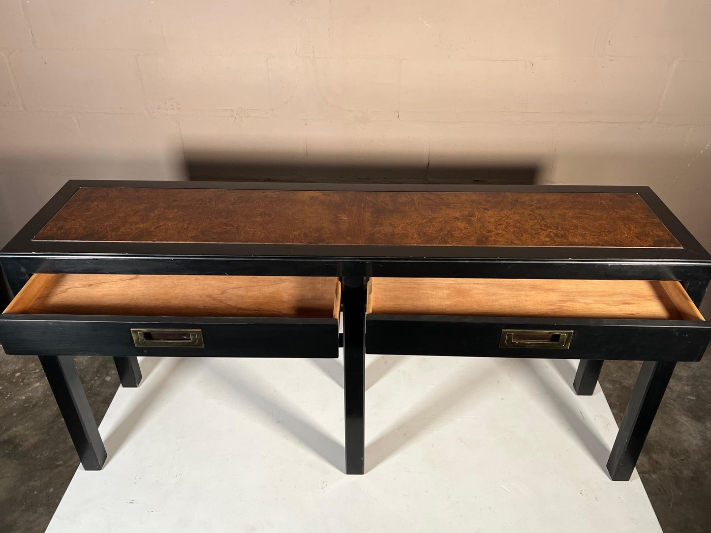Frisman Vintage Asian Style Console Table with Drawers