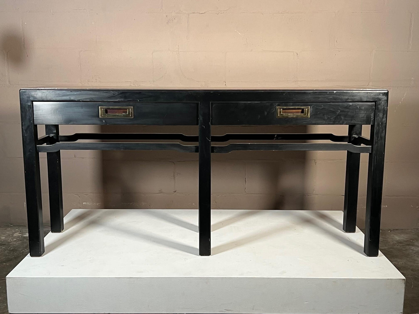 Frisman Vintage Asian Style Console Table with Drawers