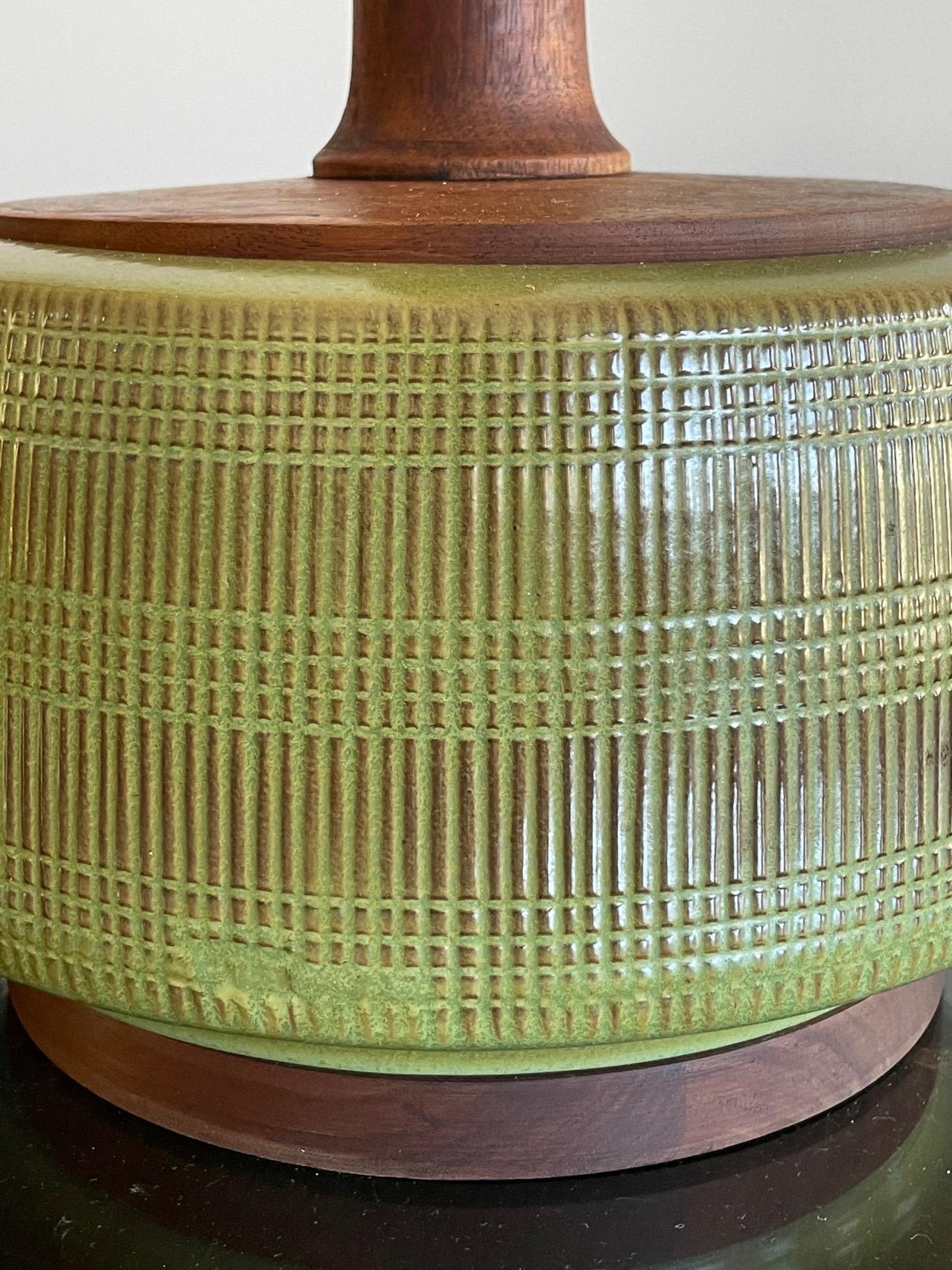 Frisman Vintage Unusual Pair of Sculptural Ceramic Lamps