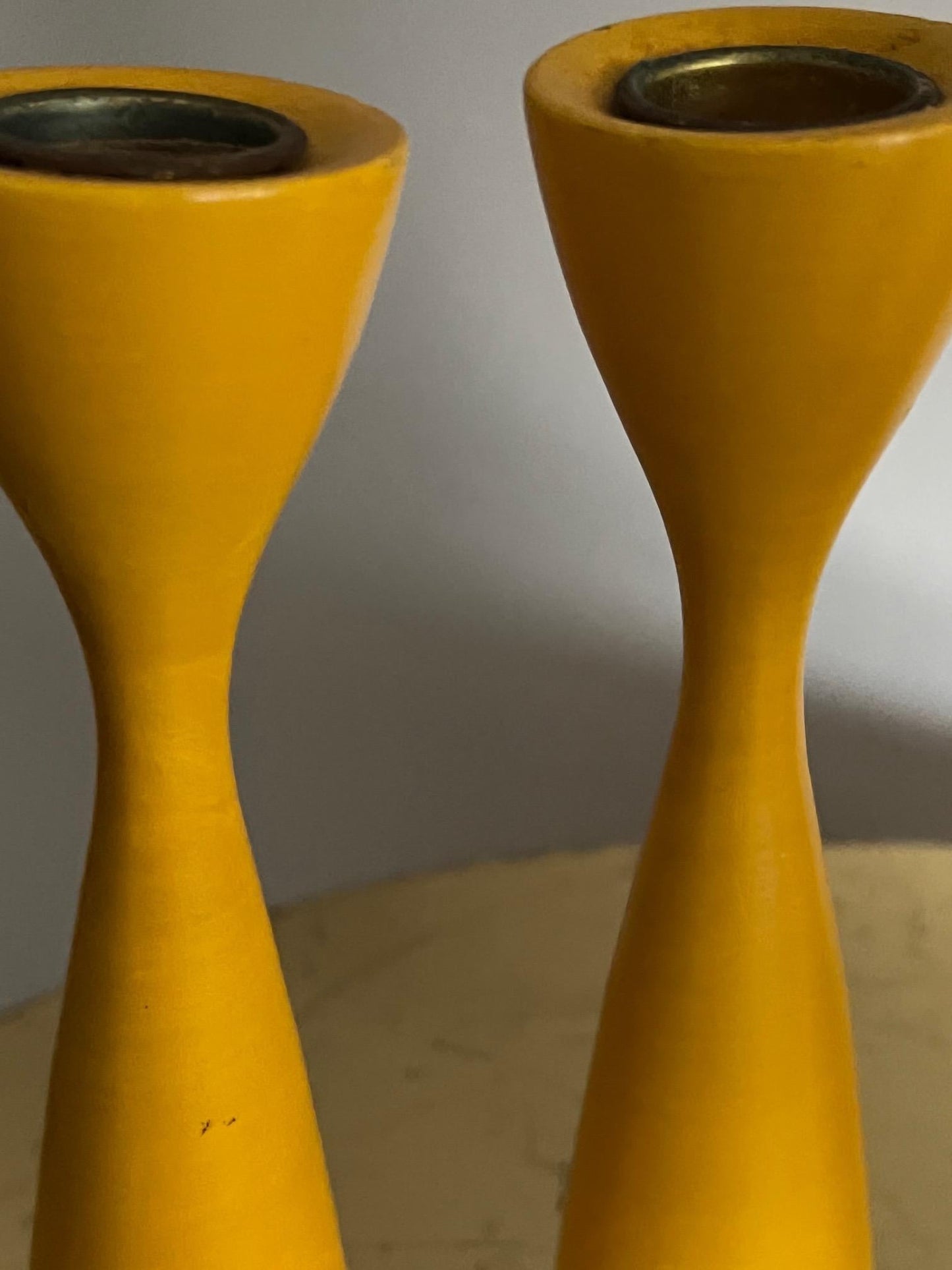 Frisman Vintage Set of Colorful Danish Candlesticks