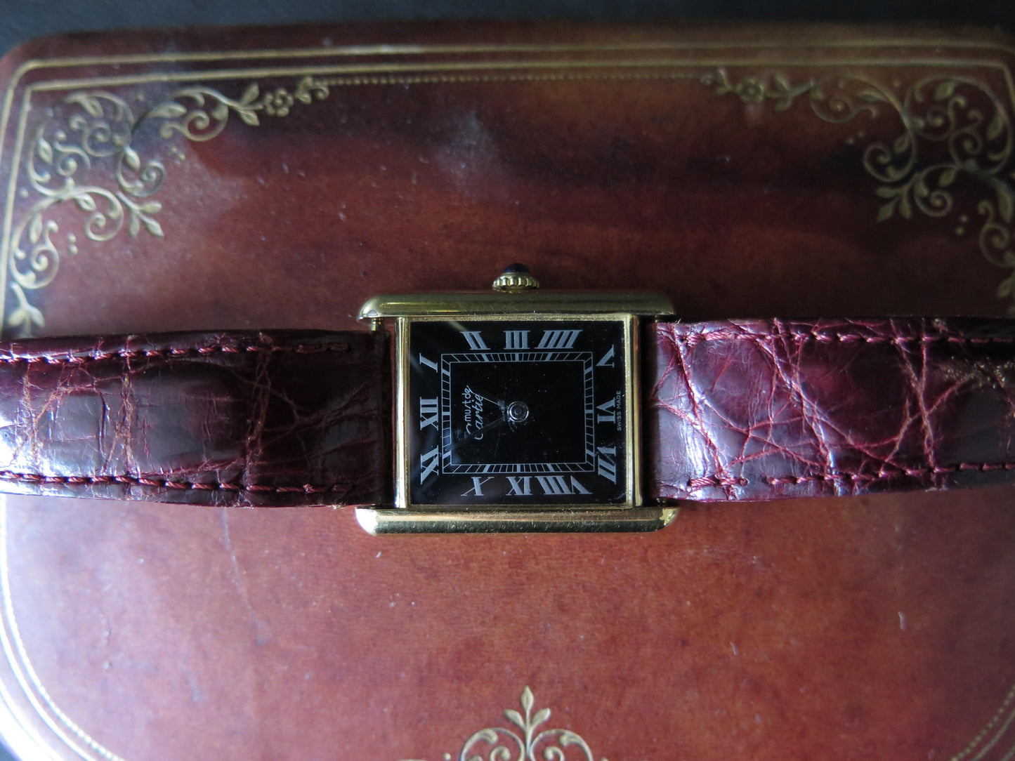 Frisman Vintage Cartier Tank Watch, circa 1980s