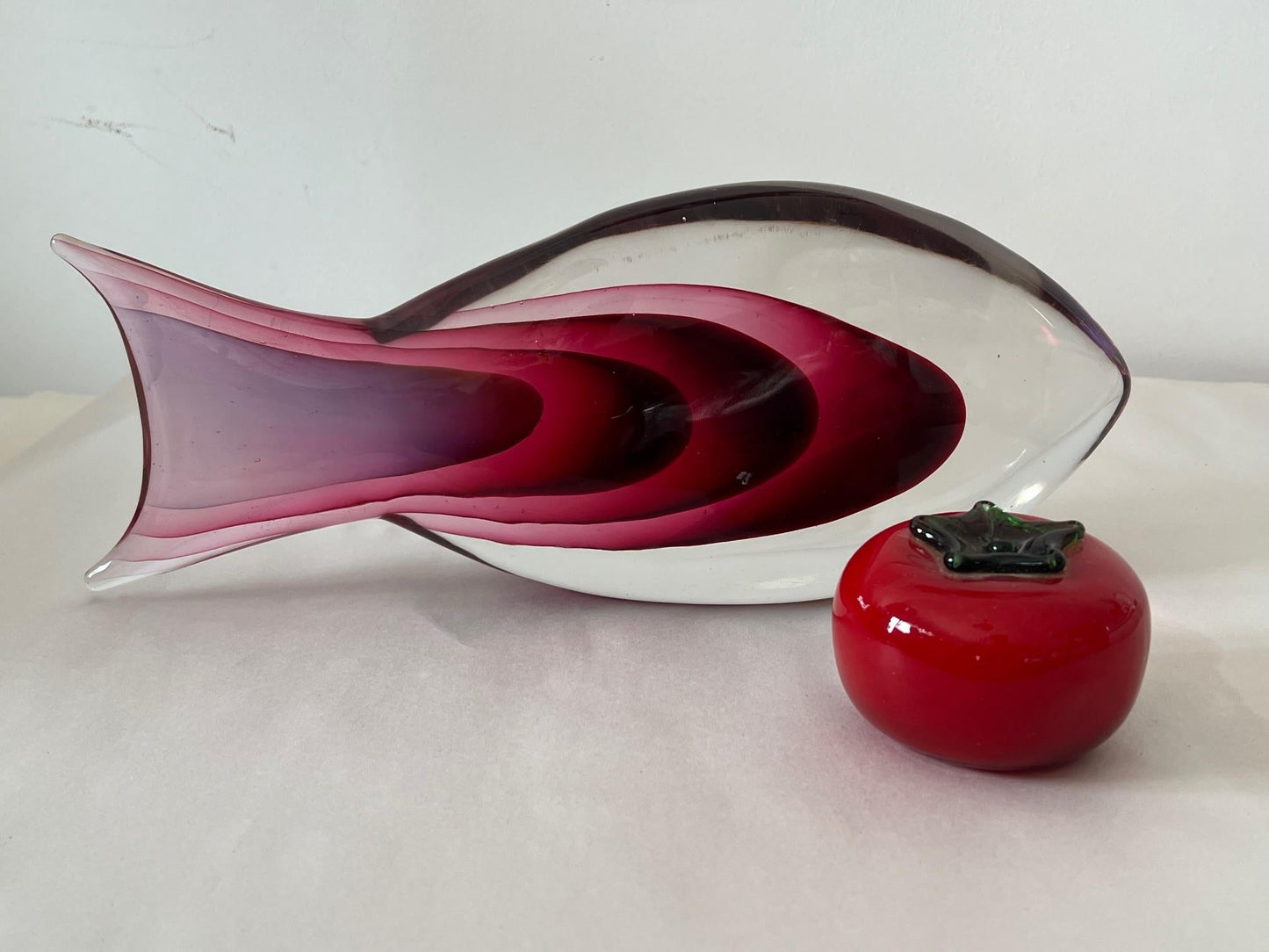 Frisman Vintage Antonio Da Ross Cenedese Glass Fish Murano Italy 1960's