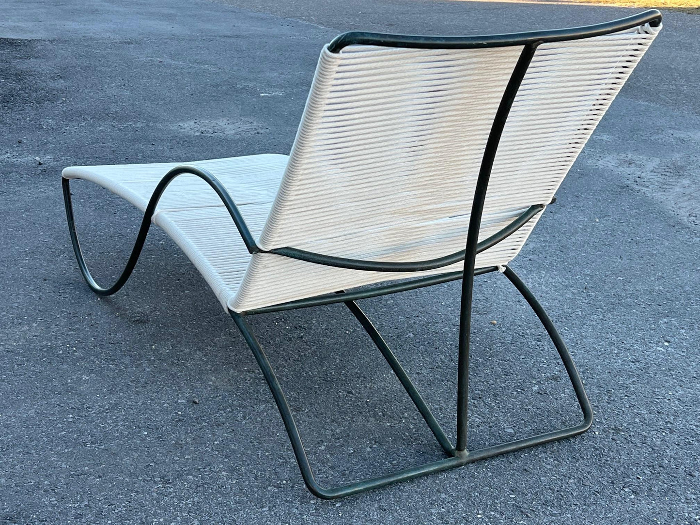 Frisman Vintage Bronze Chaise by Walter Lamb for Brown Jordan ca' 1950's