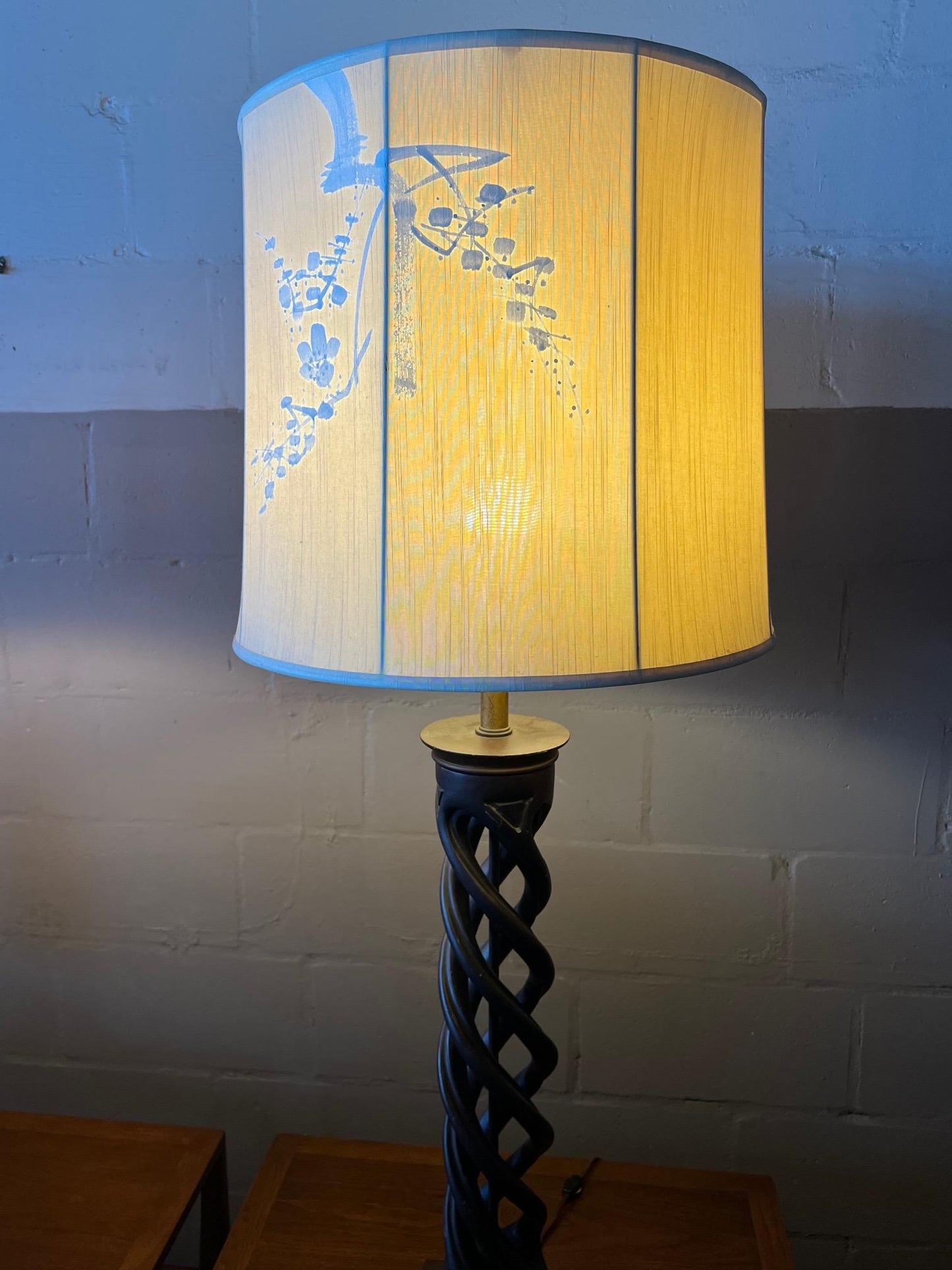 Frisman Vintage Pair of Frederick Cooper Helix Lamps