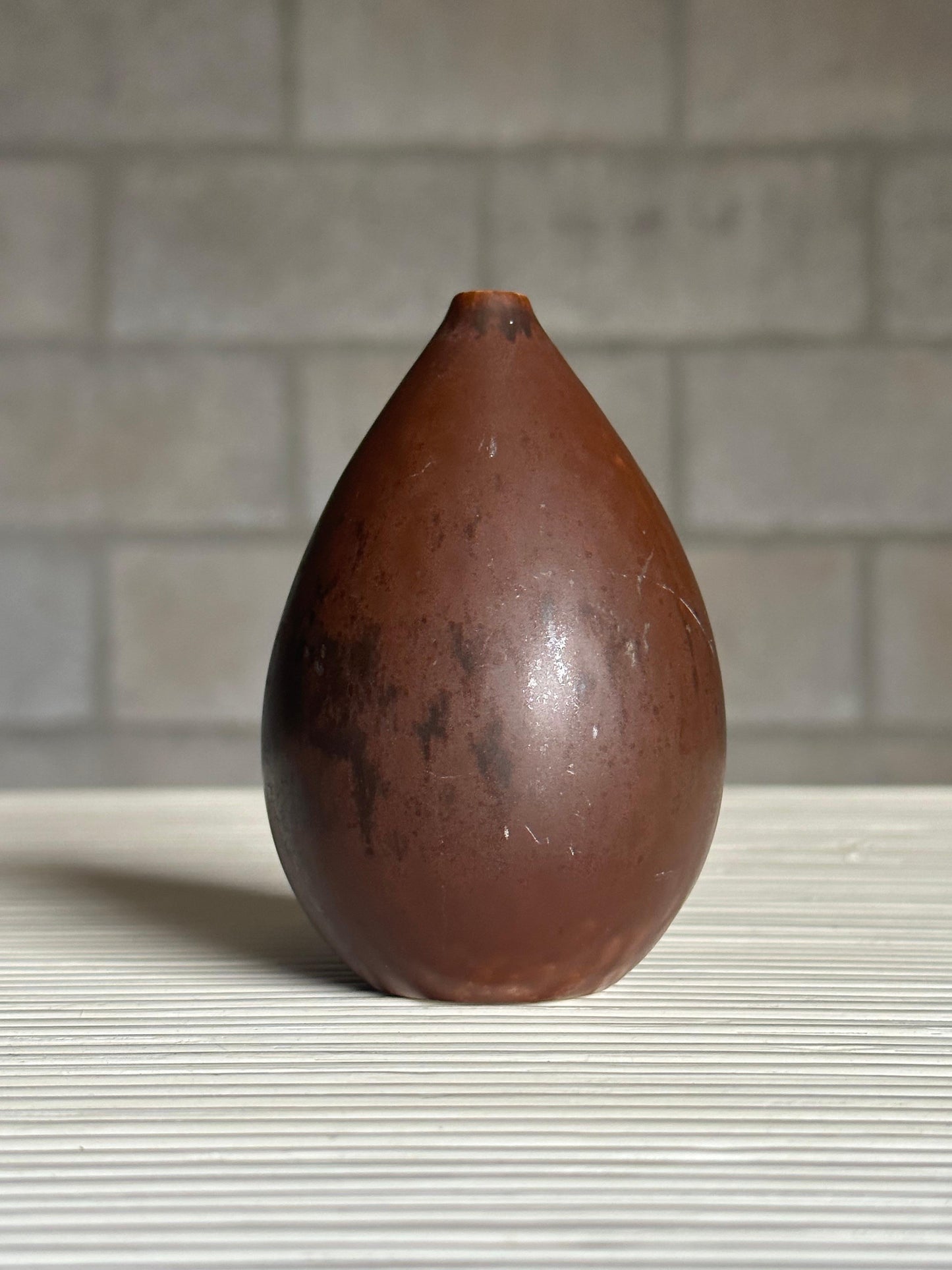 Frisman Vintage Carl Harry Stahlane SOA H55 Stoneware Vase, Sweden