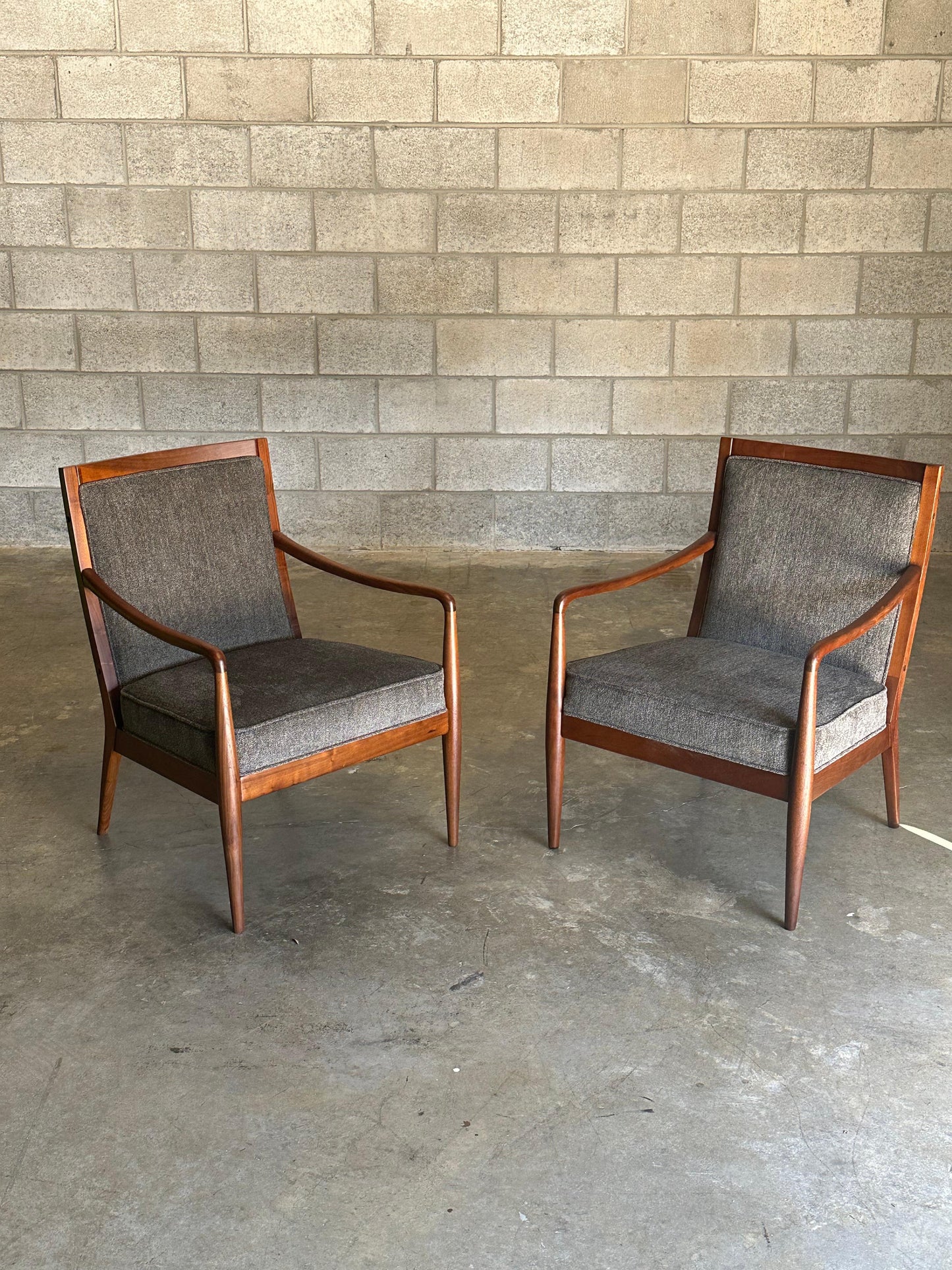 Frisman Vintage Lawrence Peadbody for Richardson Nemschoff Lounge Chairs- A Pair