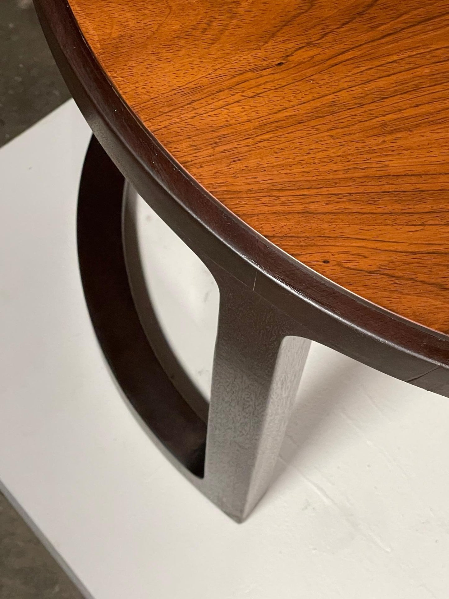 Frisman Vintage Pair of Unusual Side Tables by Dunbar