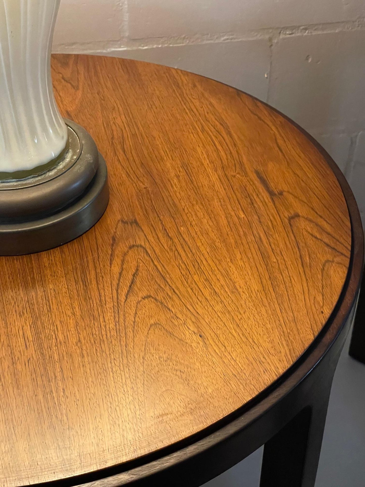Frisman Vintage Pair of Unusual Side Tables by Dunbar