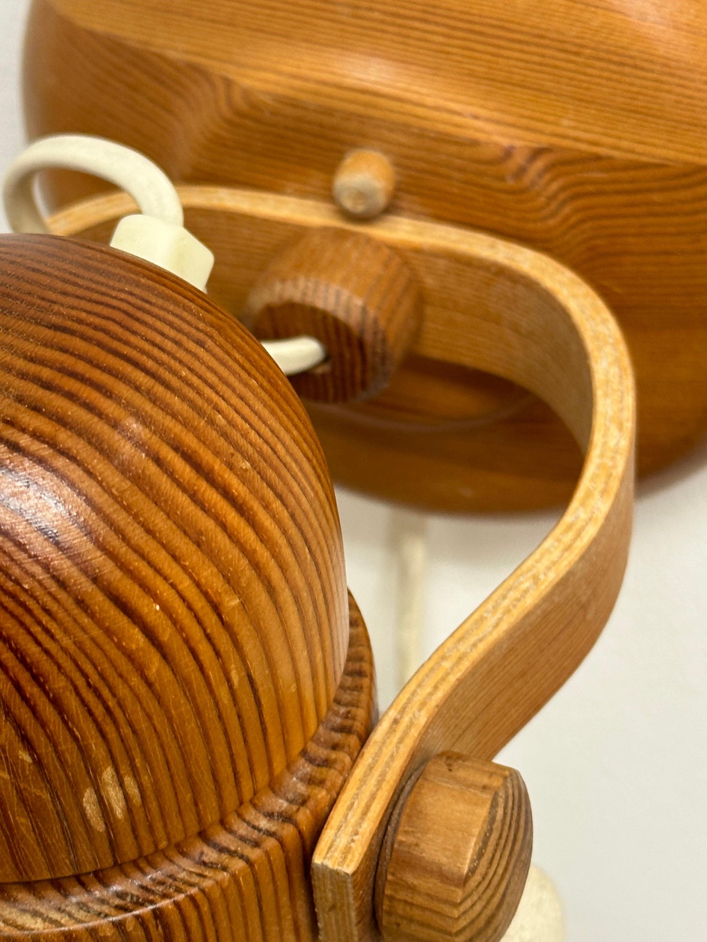 Frisman Vintage Markslöjd Sweden Pine Sconce or Wall Light