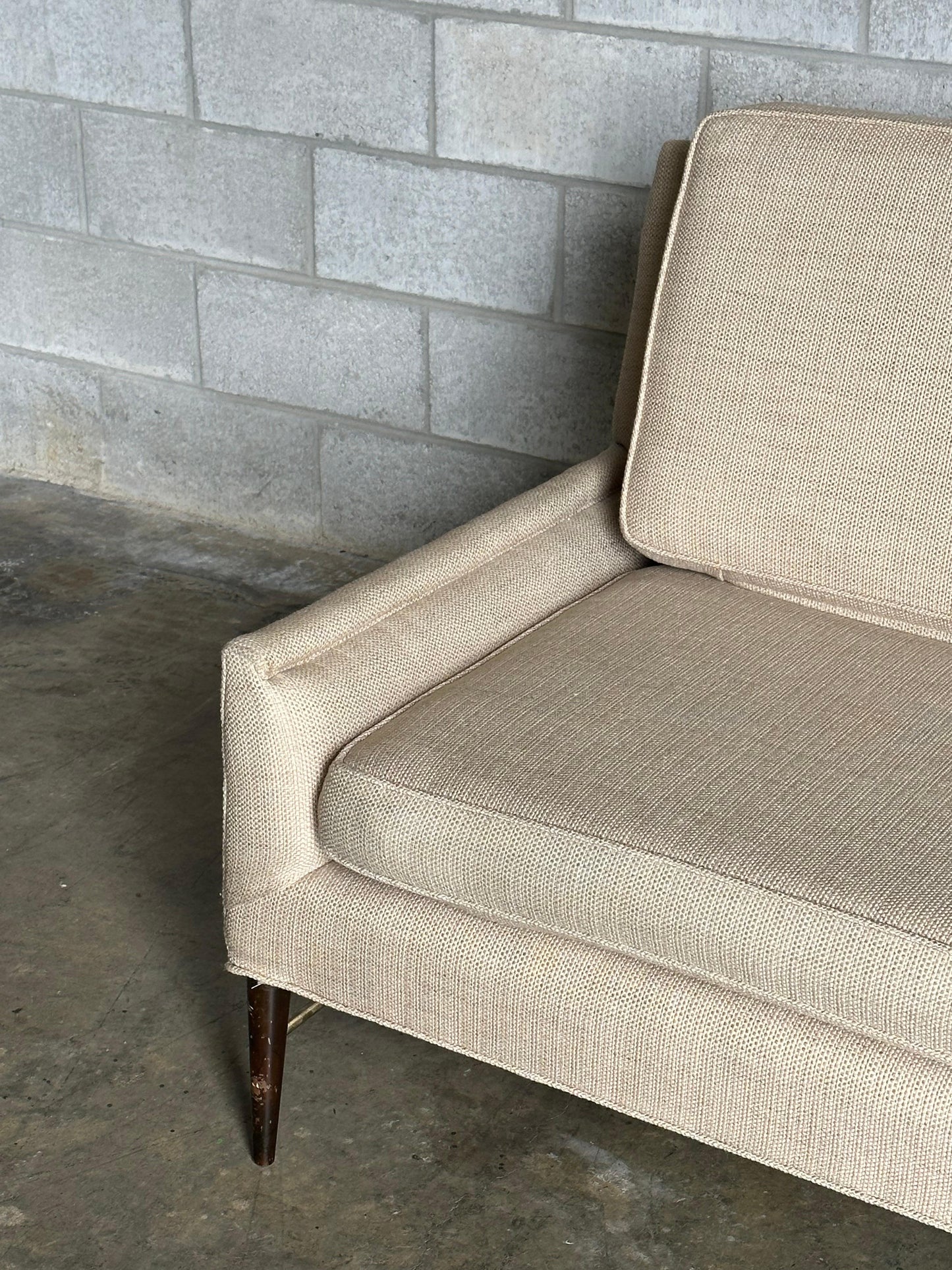 Frisman Vintage Paul McCobb Two Piece Sectional Sofa for Directional