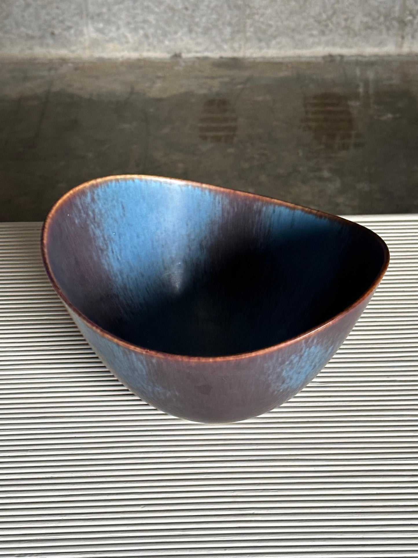 Frisman Vintage Gunnar Nylund for Rörstrand Large AXK Stoneware Bowl