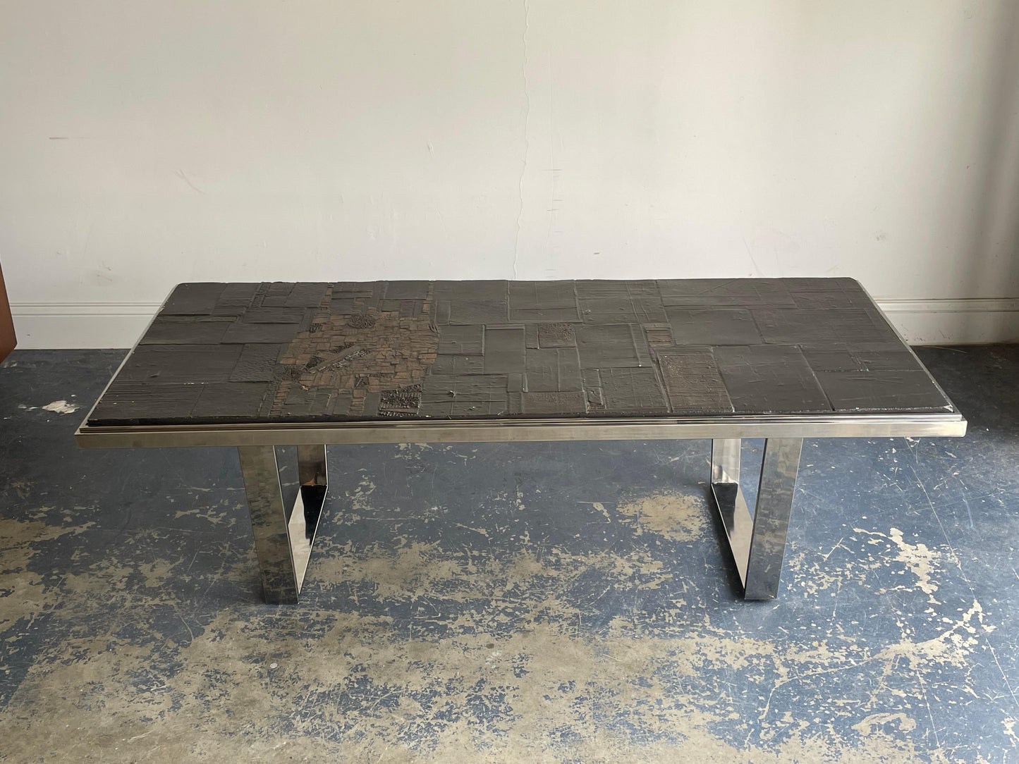 Frisman Vintage Pia Manu Brutalist Coffee Table