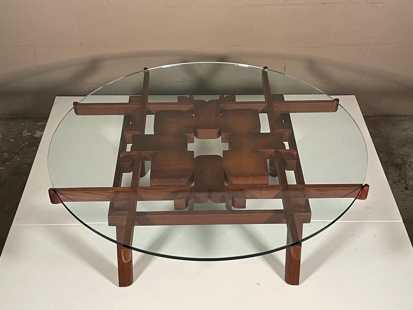 Frisman Vintage Unusual Dunbar Coffee Table