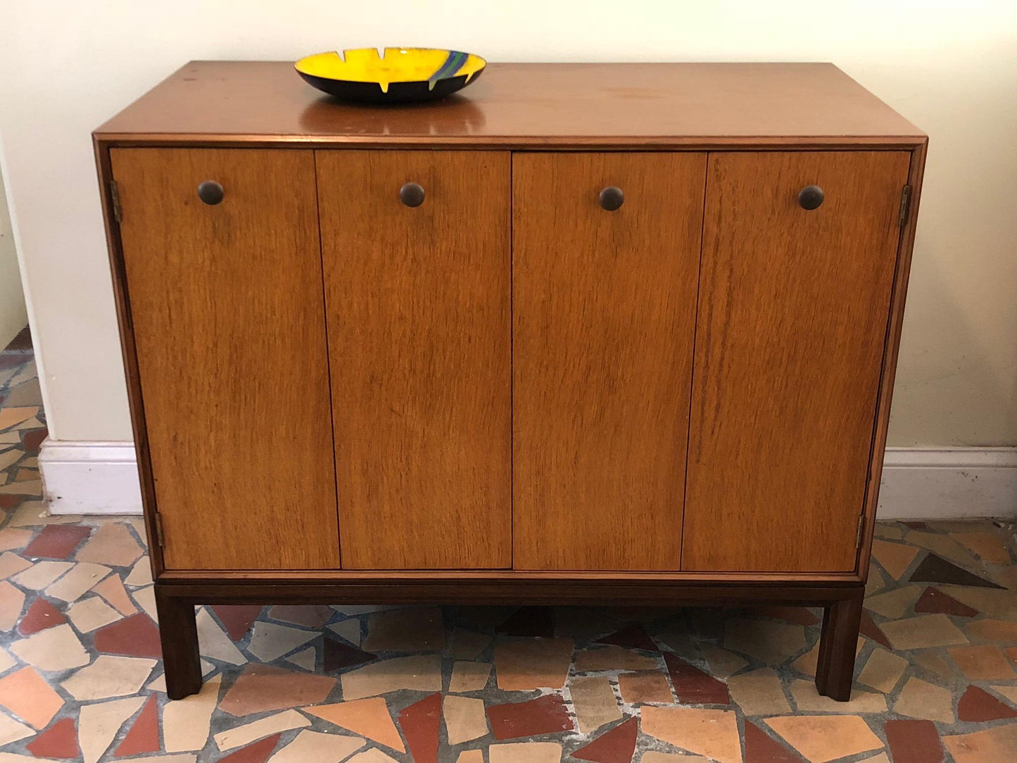 Frisman Vintage Unusual Dunbar Chest with Bifold Doors