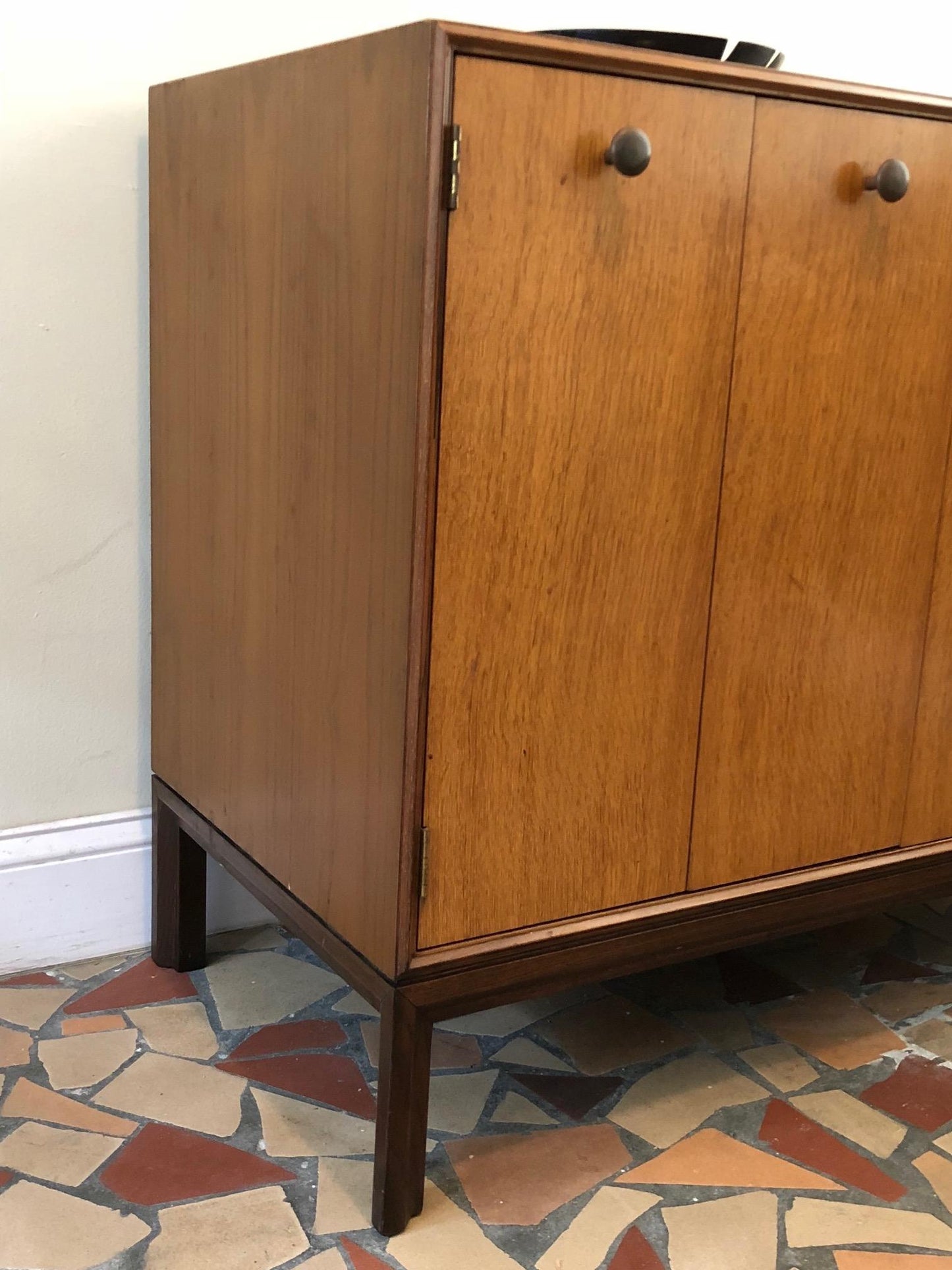 Frisman Vintage Unusual Dunbar Chest with Bifold Doors