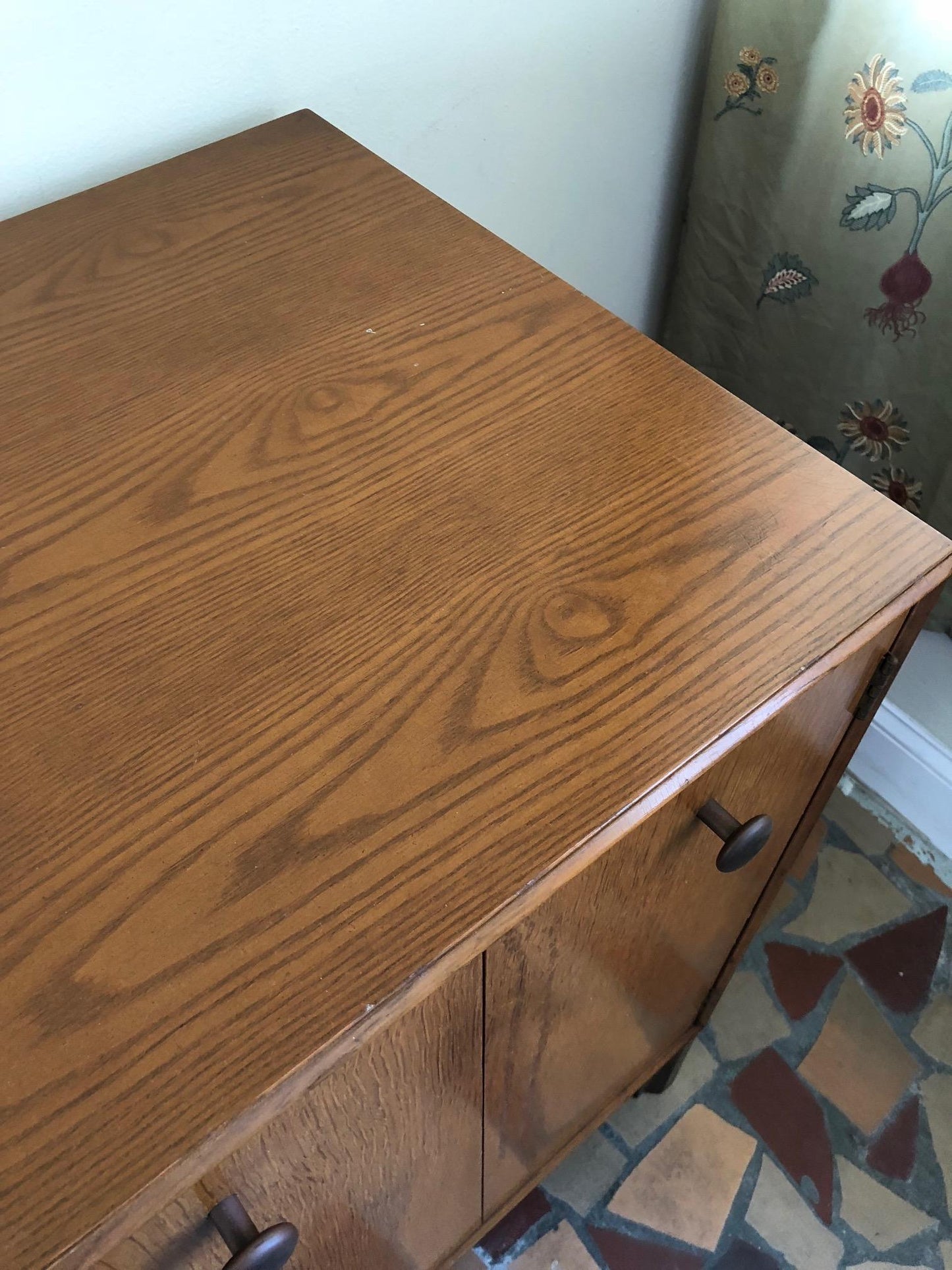 Frisman Vintage Unusual Dunbar Chest with Bifold Doors