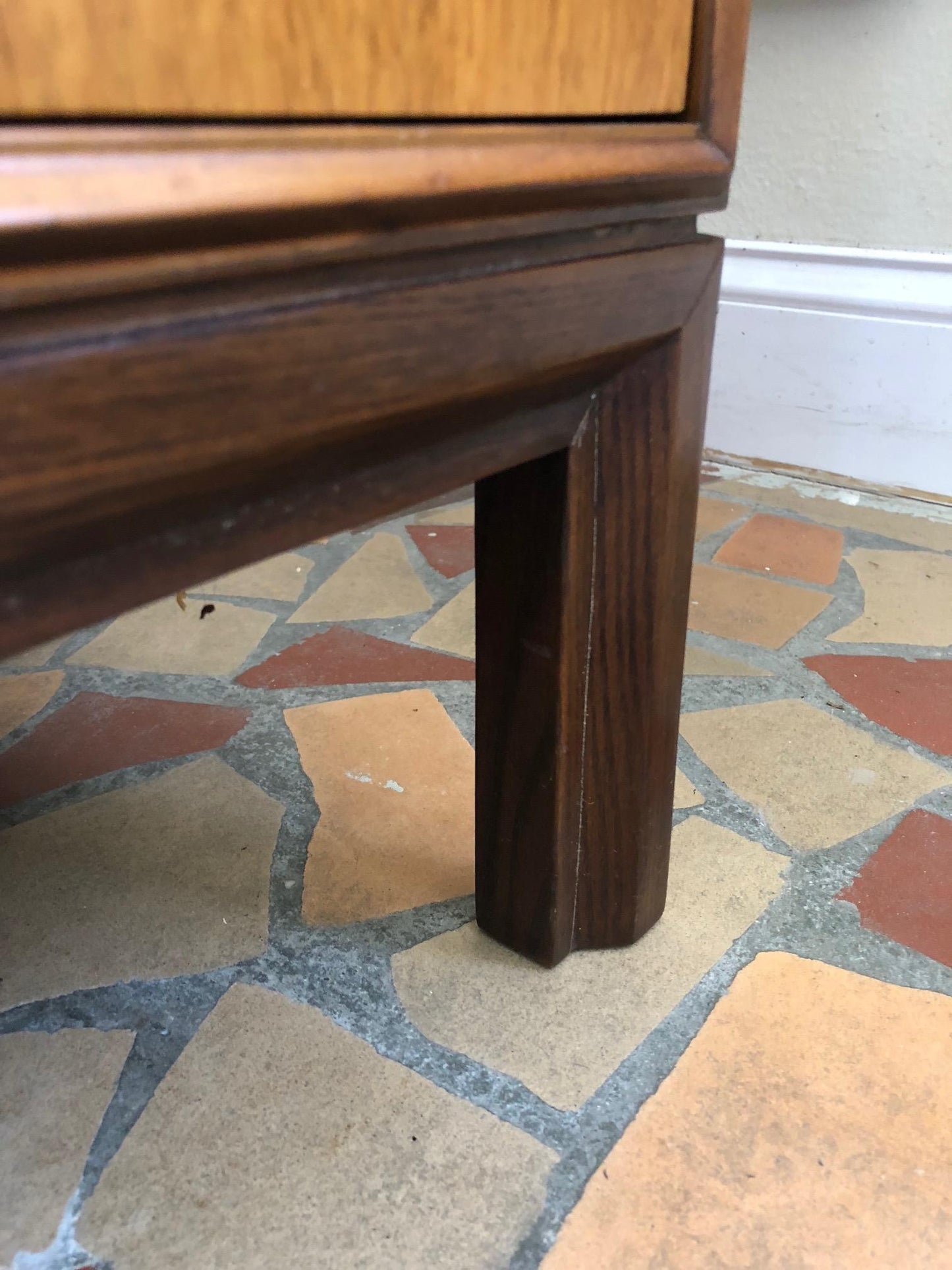 Frisman Vintage Unusual Dunbar Chest with Bifold Doors