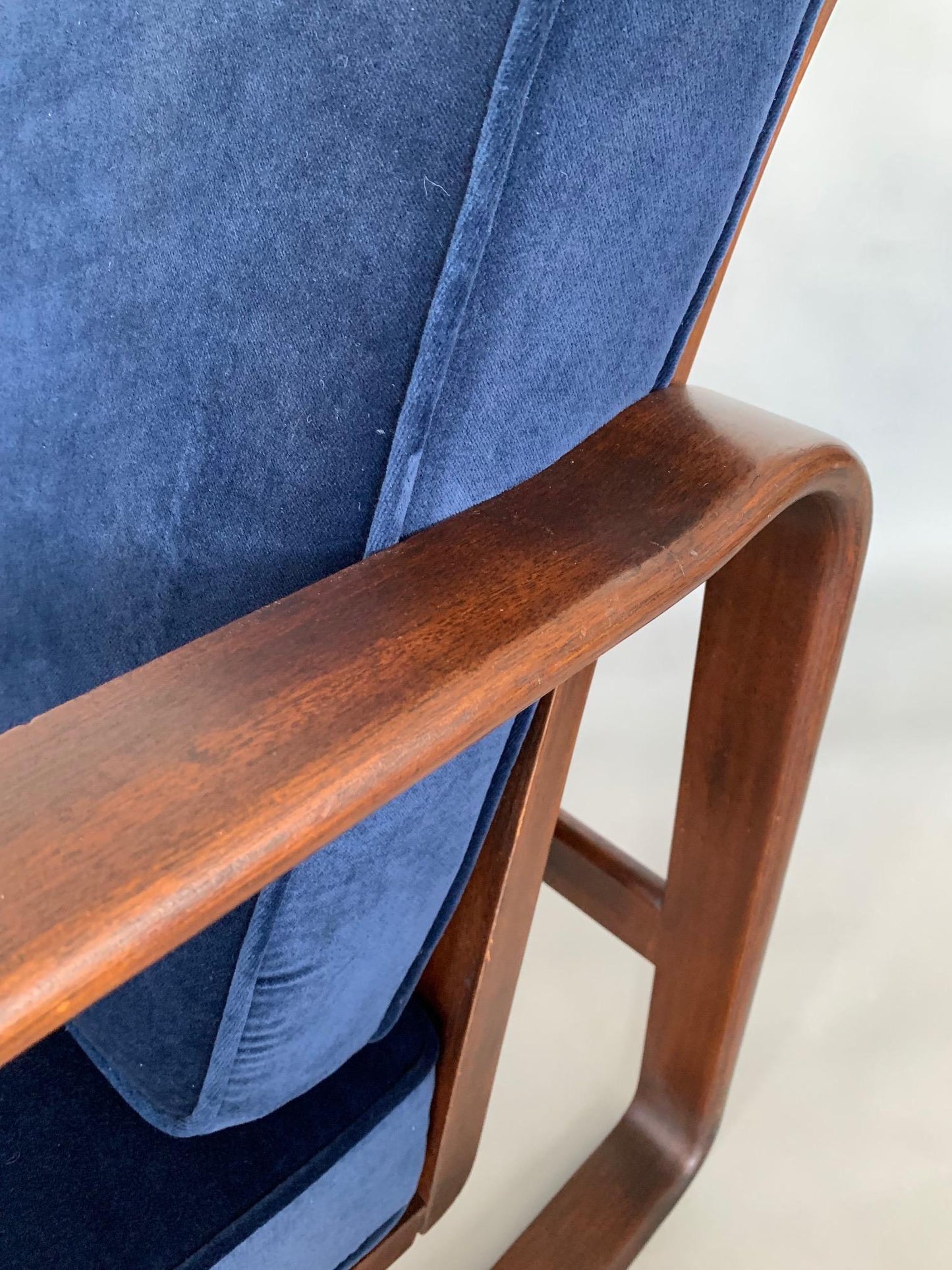 Frisman Vintage Edward Wormley For Dunbar "Morris" Lounge Chair