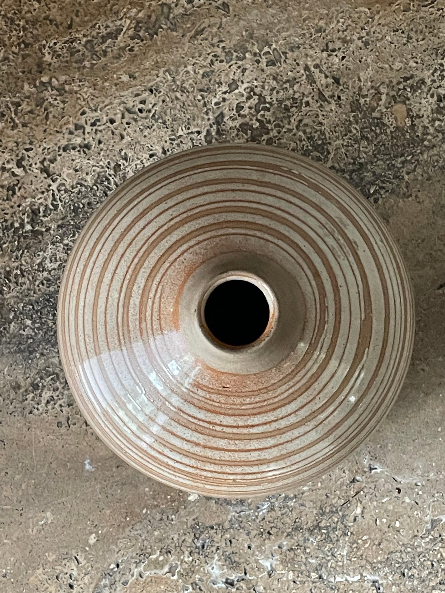 Frisman Vintage Gordon and Jane Martz Ceramic Vase, Marshall Studios, 1960s
