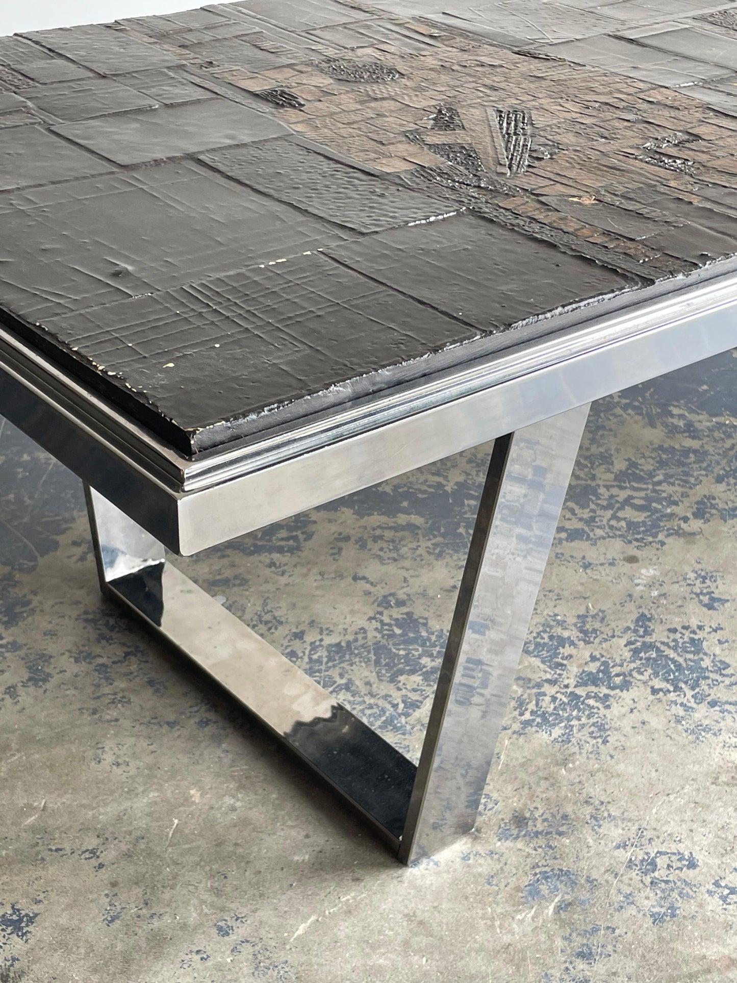 Frisman Vintage Pia Manu Brutalist Coffee Table