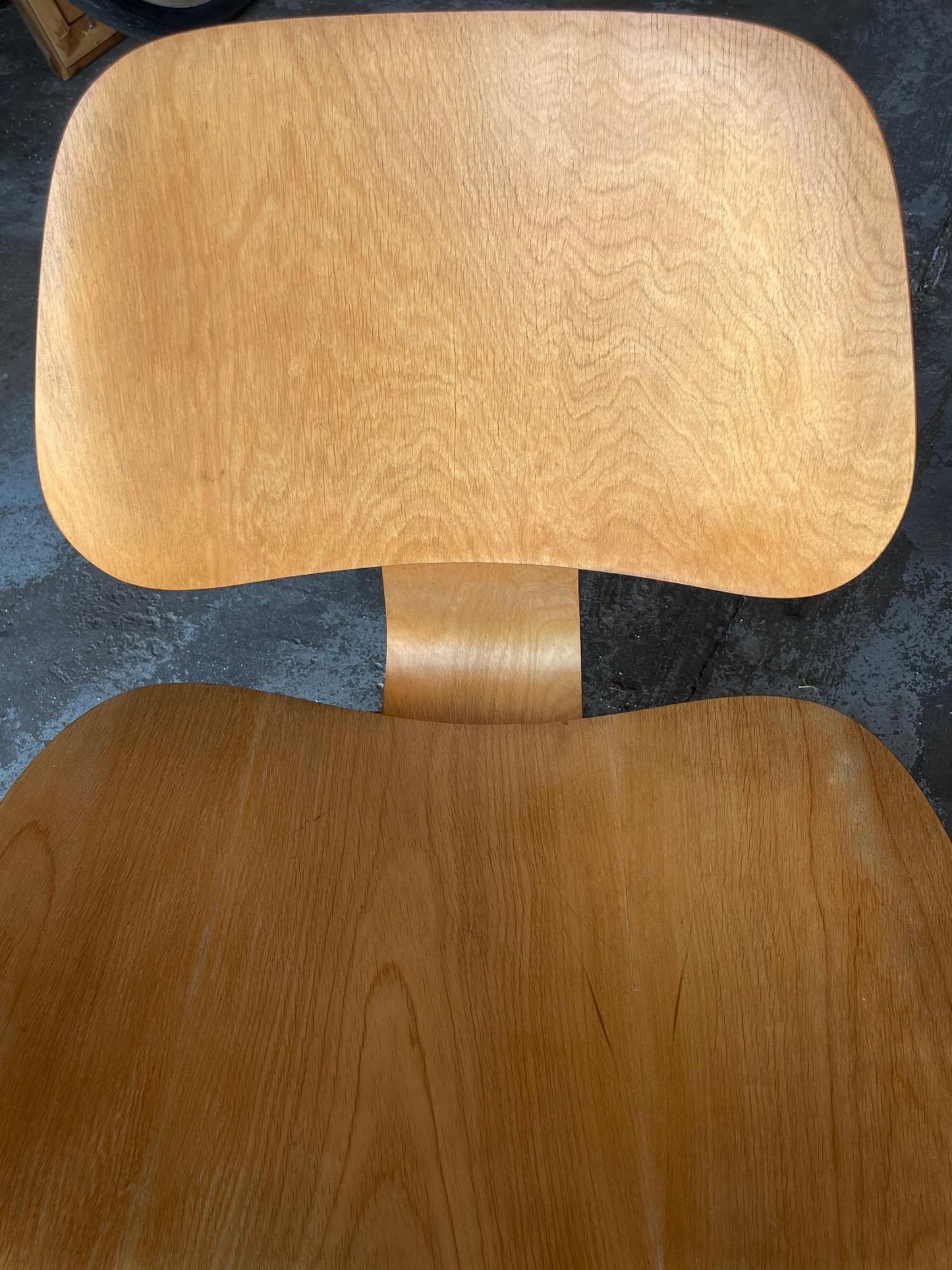 Frisman Vintage Evans Herman Miller LCW by Charles Eames