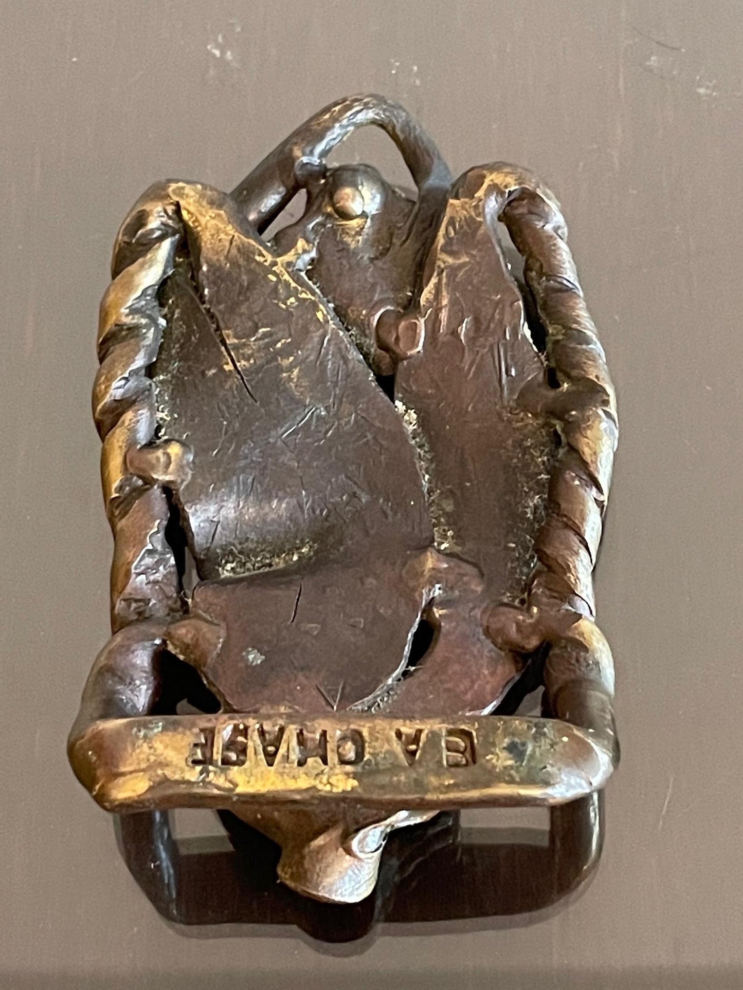 Frisman Vintage Unique Belt Buckle by Eugene Anthony Chase