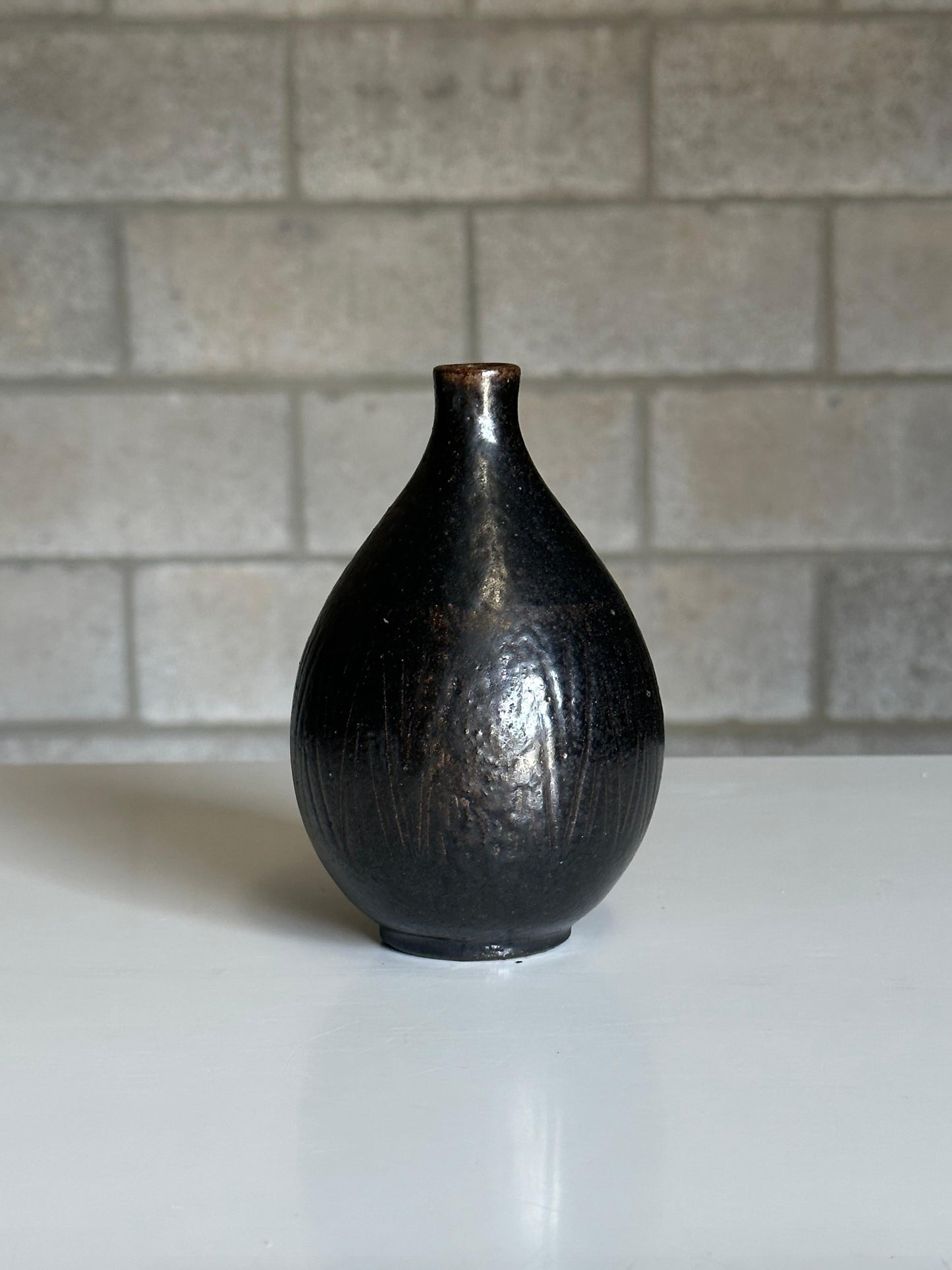 Frisman Vintage Arthur Andersson Vase for Wallåkra, 1950s Sweden