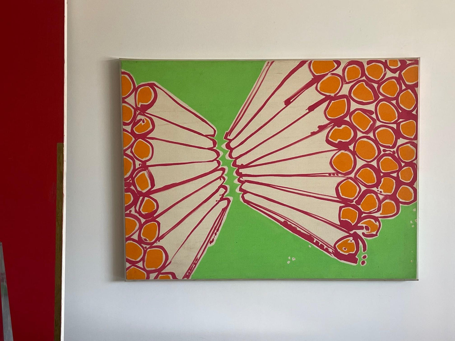 Frisman Vintage Painting by Eric Dennard, ca' 1971