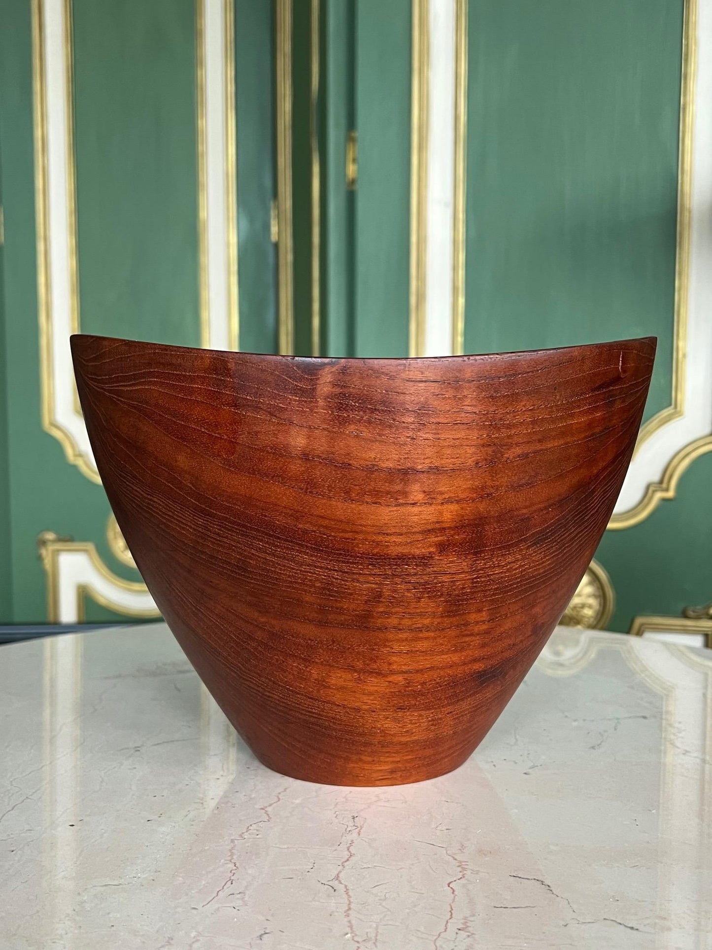 Frisman Vintage Ernst Henriksen Teak Bowl, circa 1950s