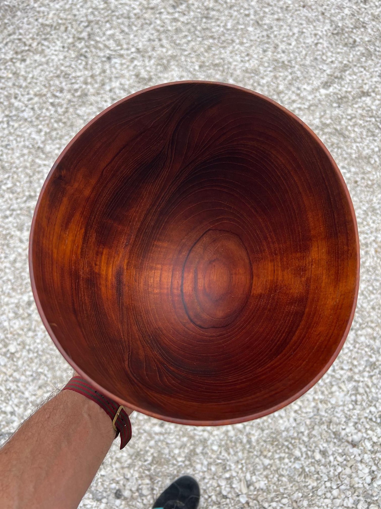 Frisman Vintage Ernst Henriksen Teak Bowl, circa 1950s