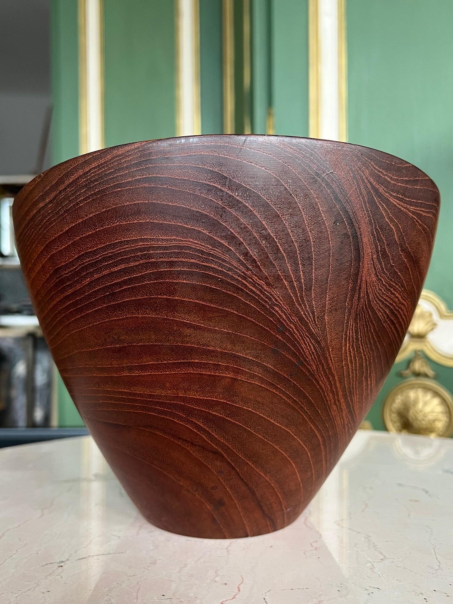 Frisman Vintage Ernst Henriksen Teak Bowl, circa 1950s