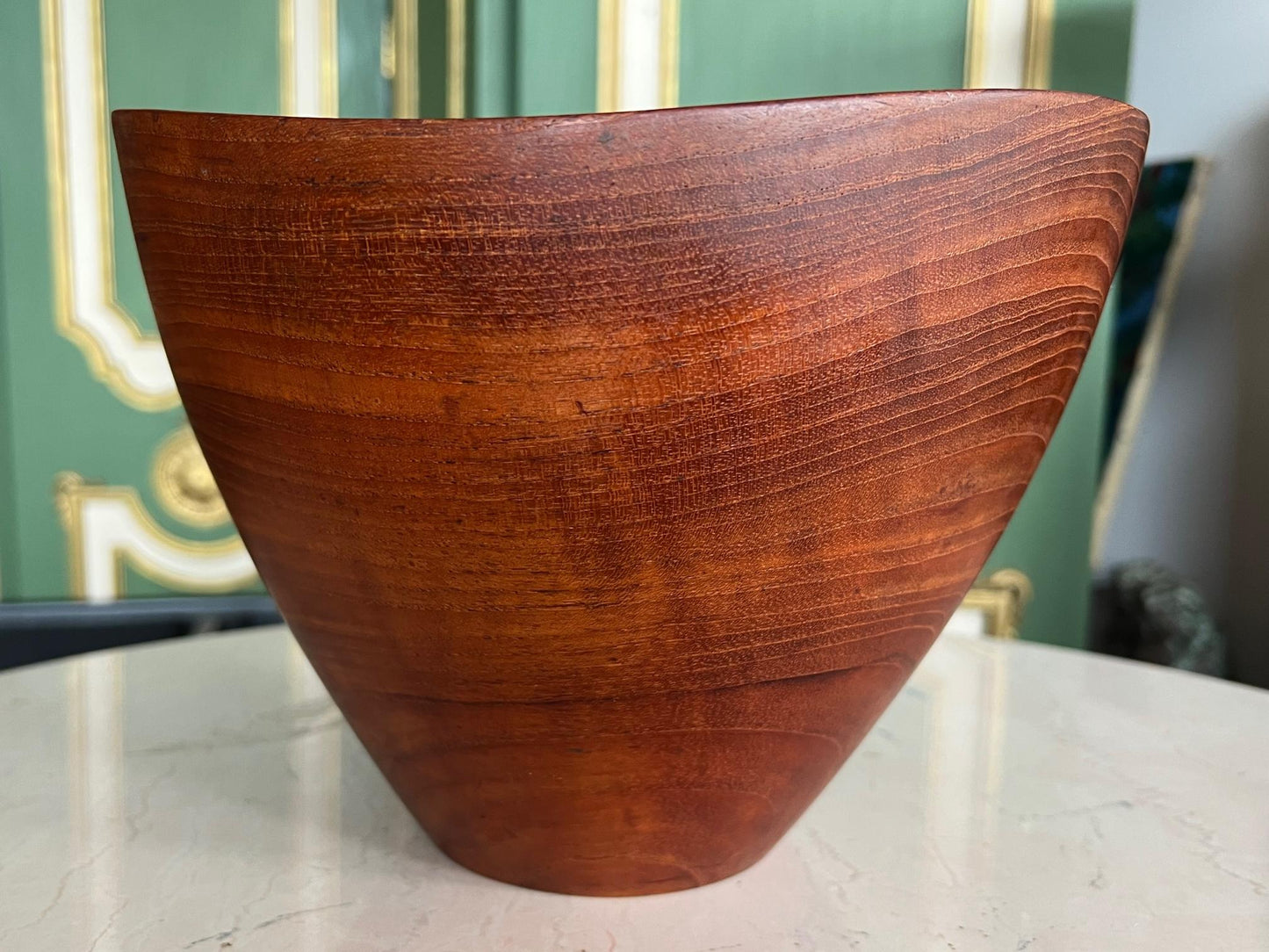 Frisman Vintage Ernst Henriksen Teak Bowl, circa 1950s