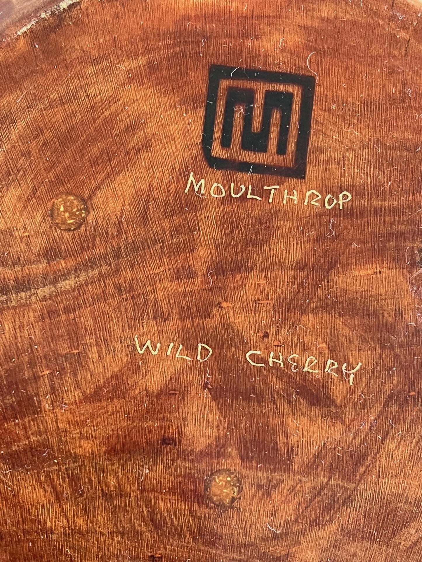 Frisman Vintage Edward Moulthrop Wild Cherry Bowl