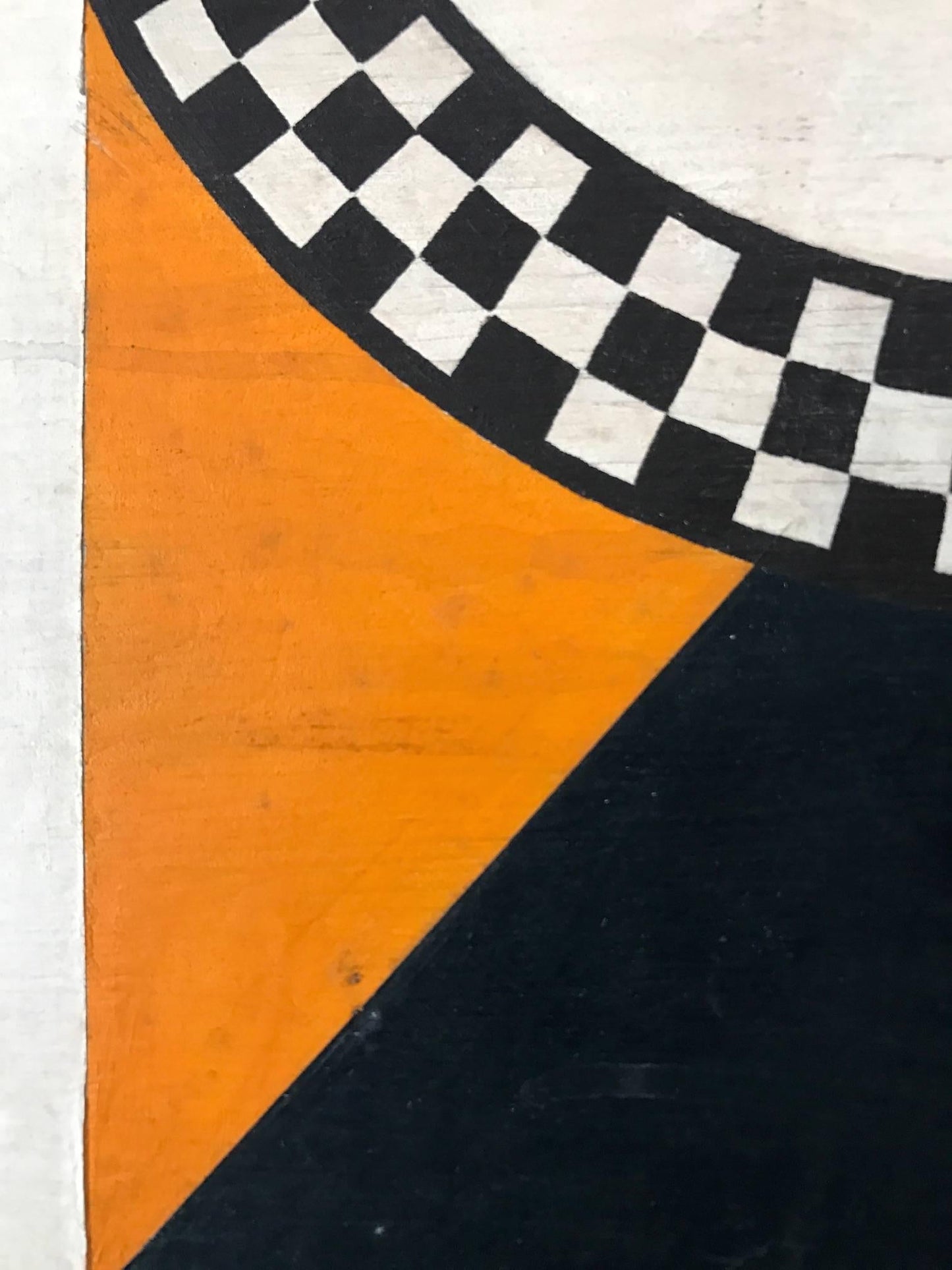 Frisman Vintage Acrylic on Wood by Ellen Rothenberg