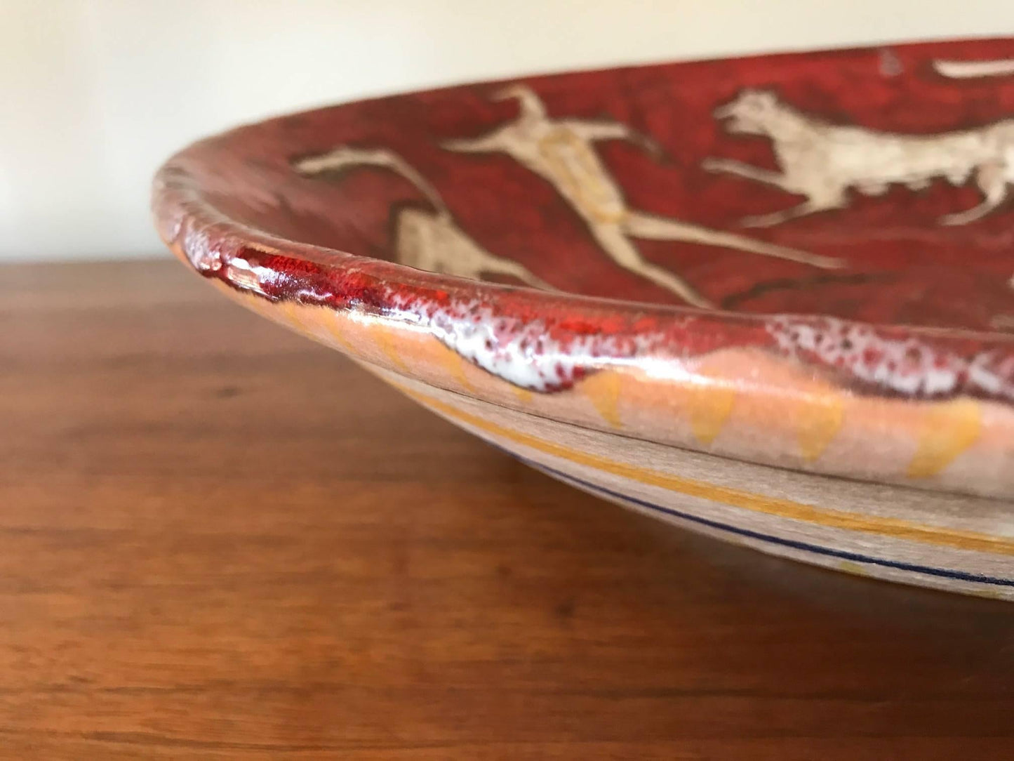 Frisman Vintage Eugenio Pattarino Ceramic Charger