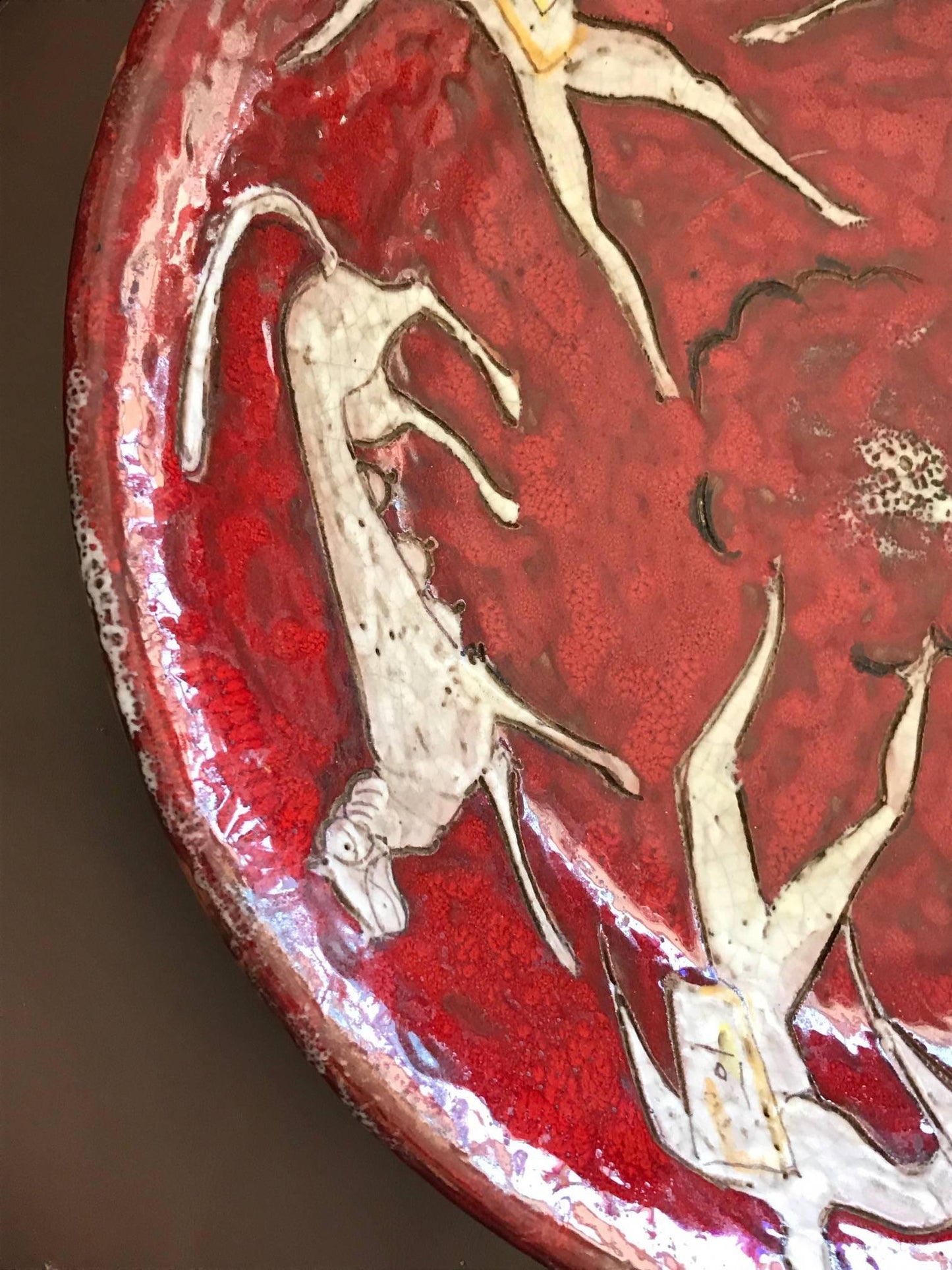 Frisman Vintage Eugenio Pattarino Ceramic Charger