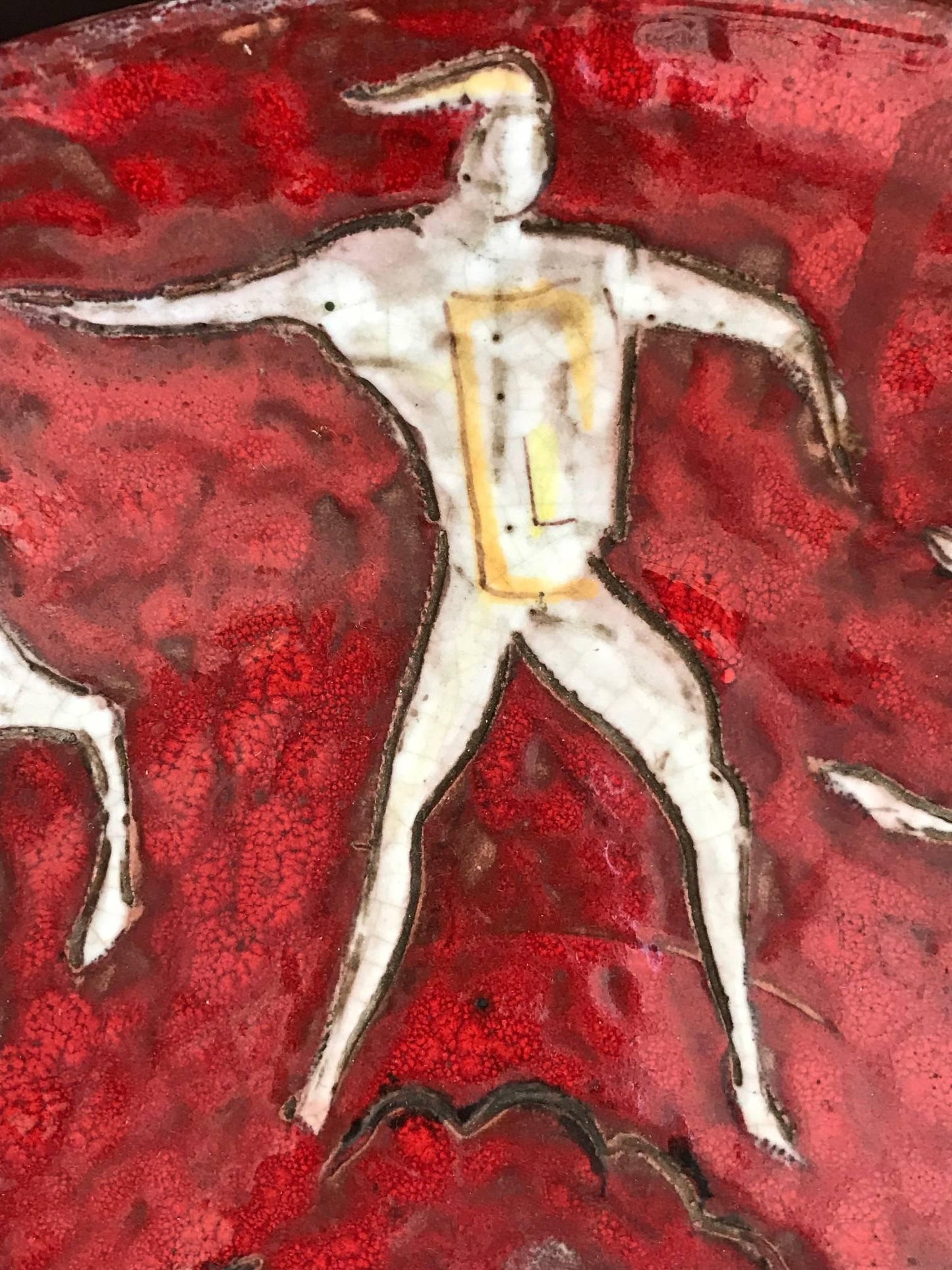 Frisman Vintage Eugenio Pattarino Ceramic Charger
