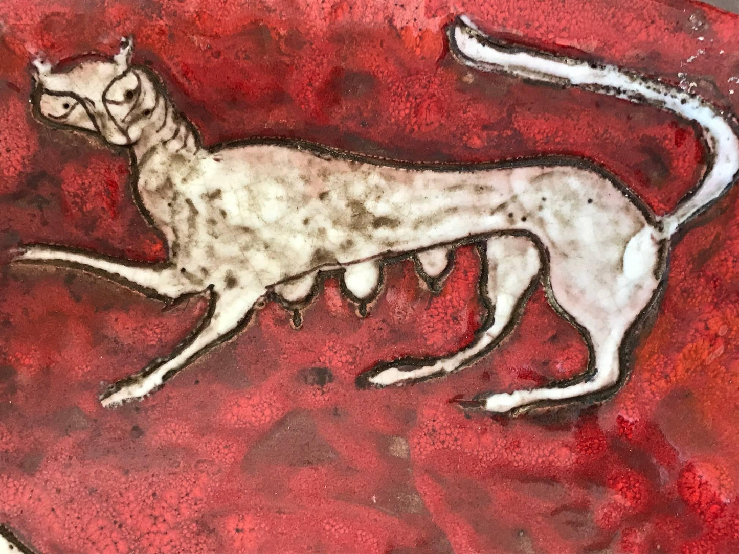 Frisman Vintage Eugenio Pattarino Ceramic Charger