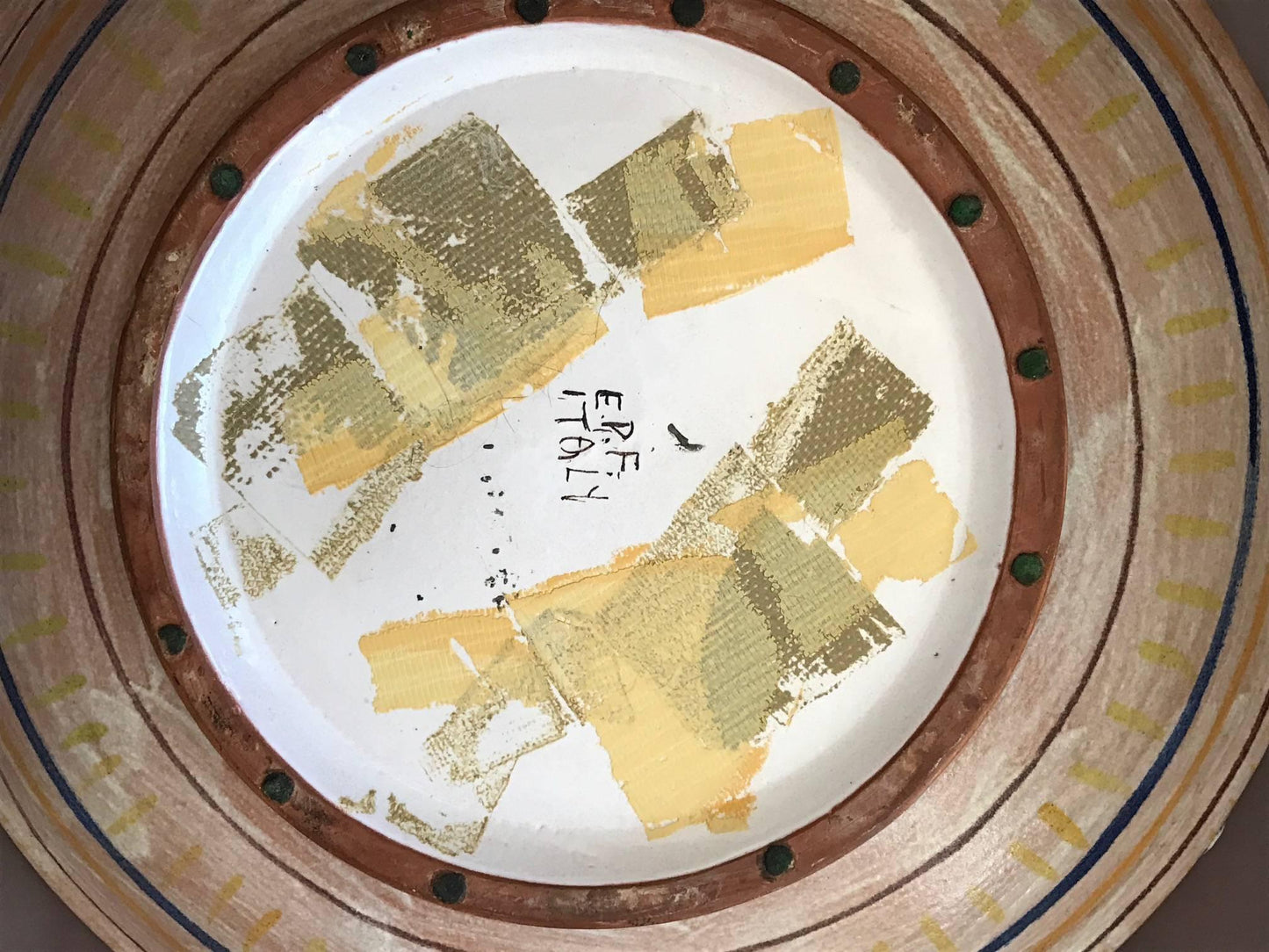 Frisman Vintage Eugenio Pattarino Ceramic Charger