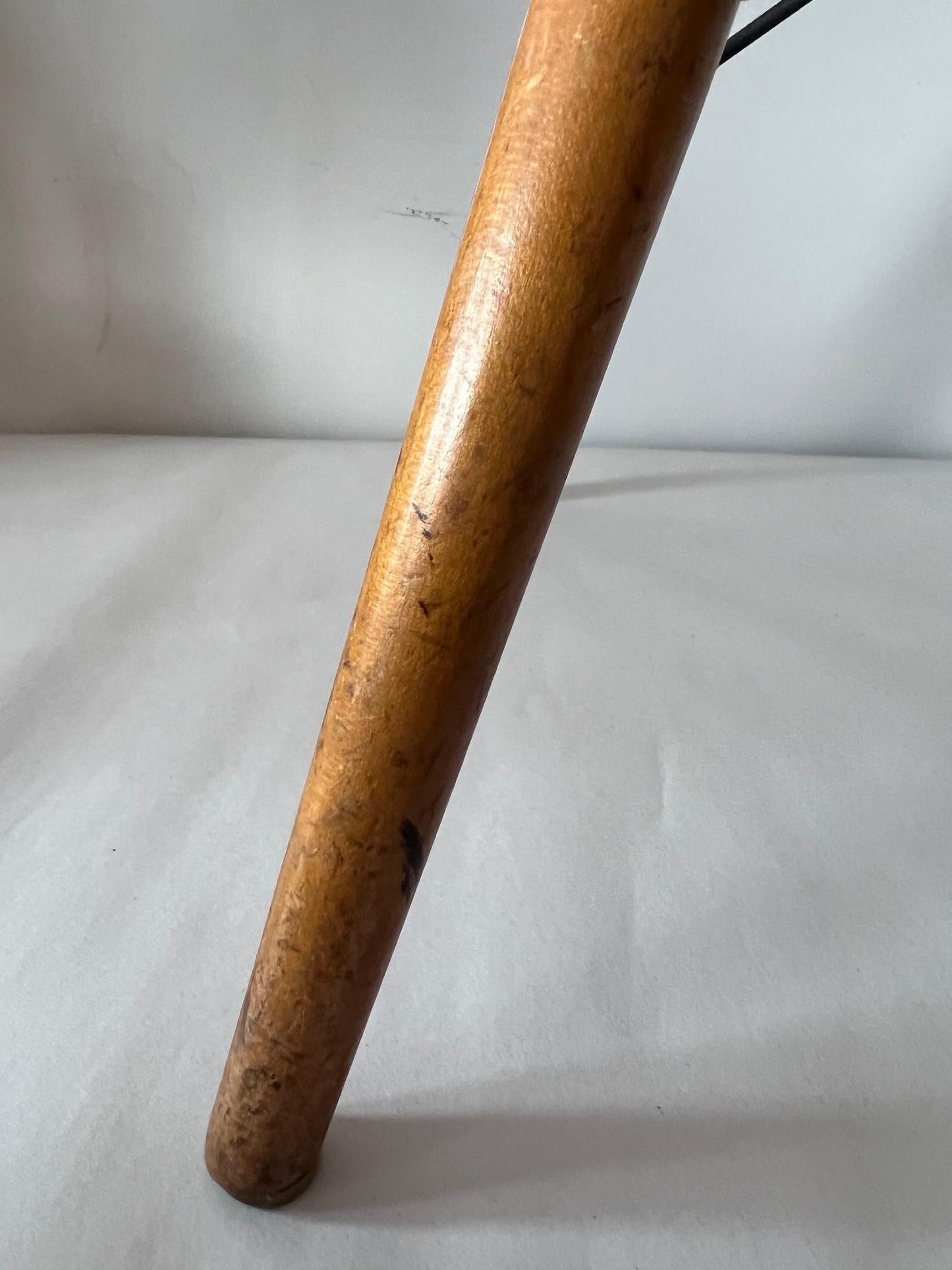 Frisman Vintage Vintage Charles Eames "PAW Chair" Swivel Fiber Glass Shell Dowel Leg 1950's