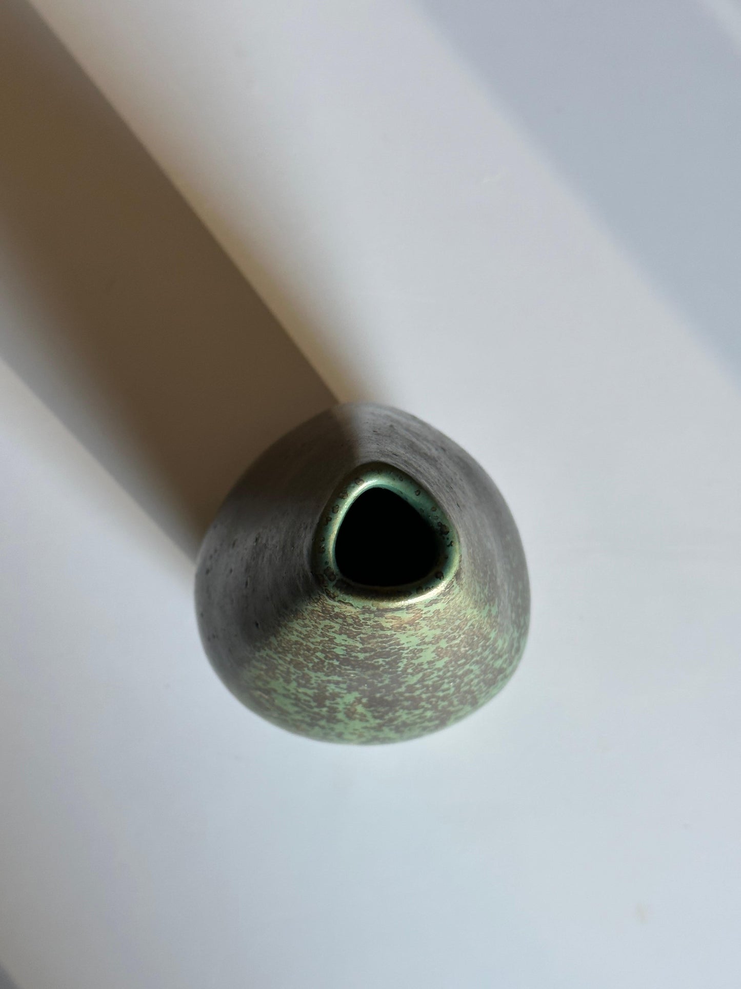 Frisman Vintage L. Hjorth Vase in Glazed Stoneware