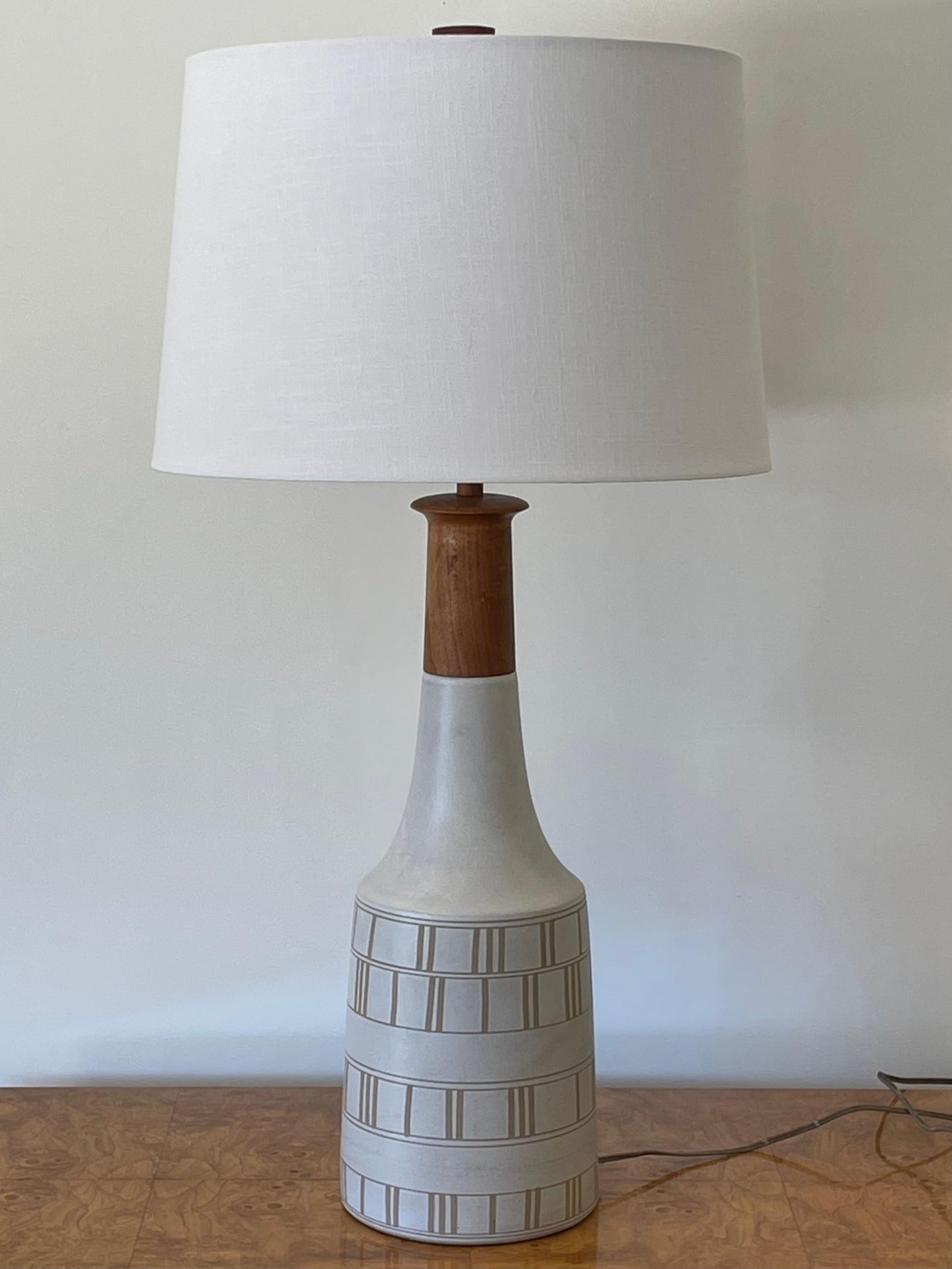 Frisman Vintage Large Ceramic Table Lamp by Jane and Gordon Martz