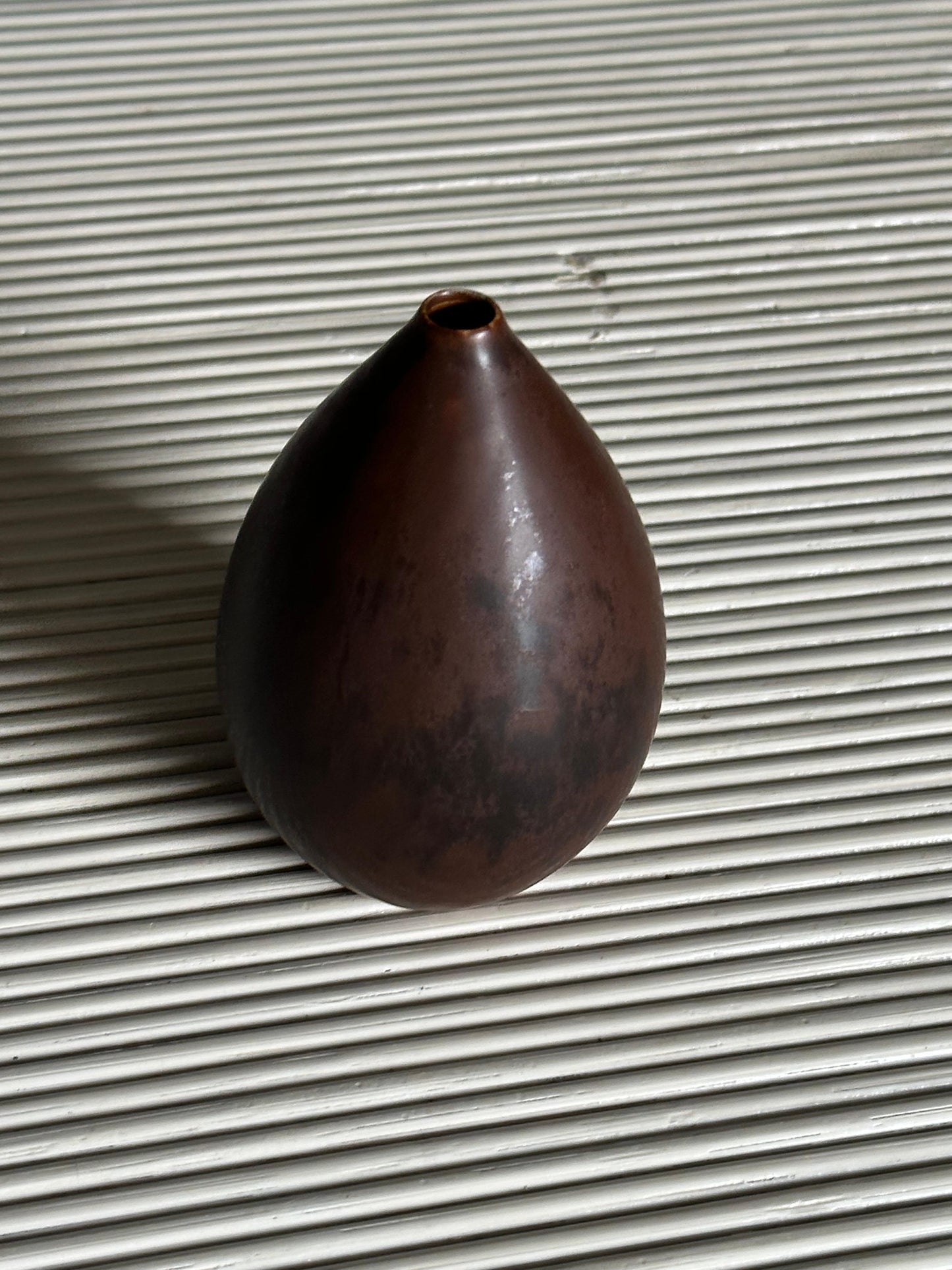 Frisman Vintage Carl Harry Stahlane SOA H55 Stoneware Vase, Sweden