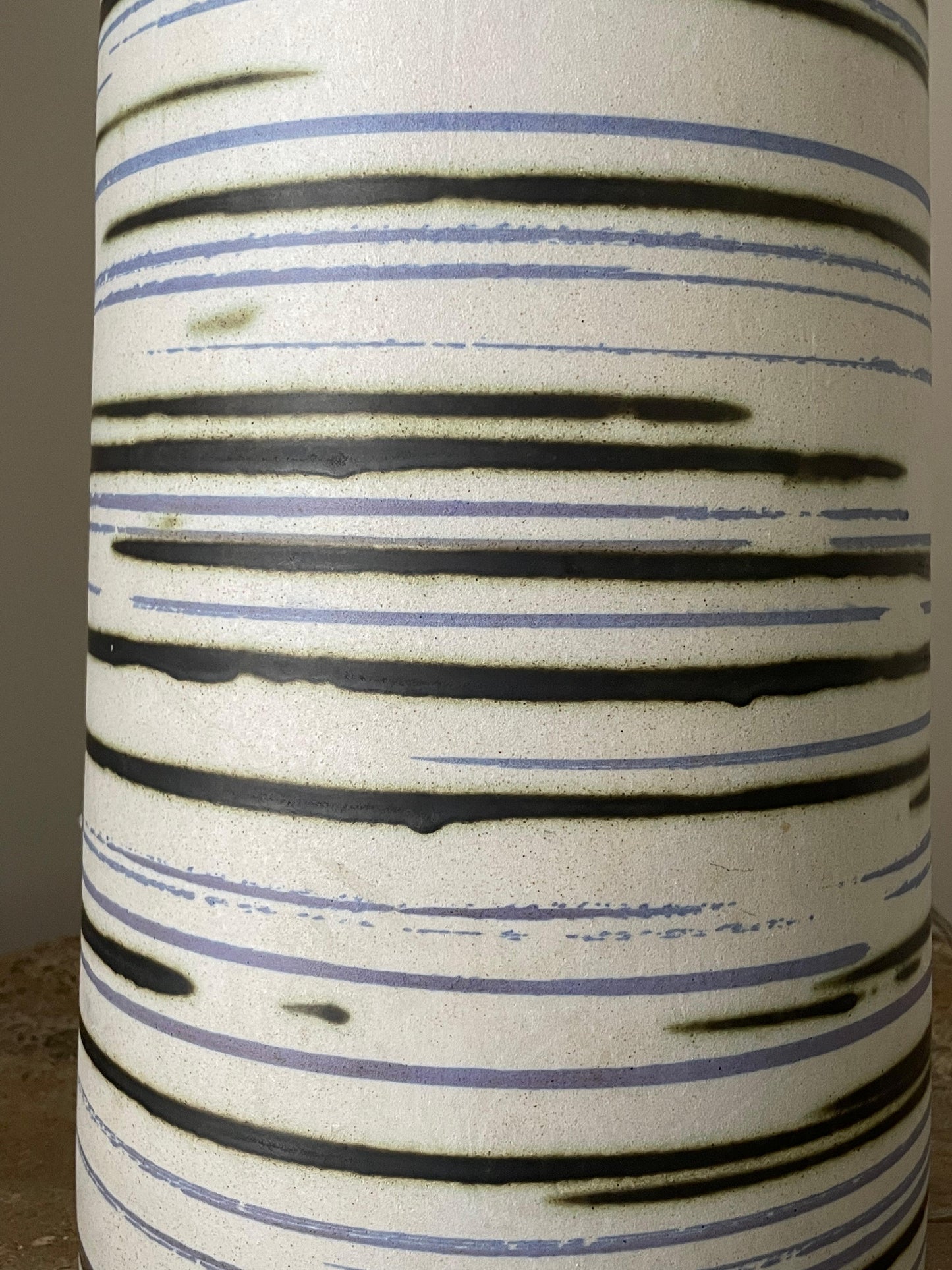 Frisman Vintage Large Ceramic Martz Table Lamp by Jane and Gordon Martz for Marshall Studios