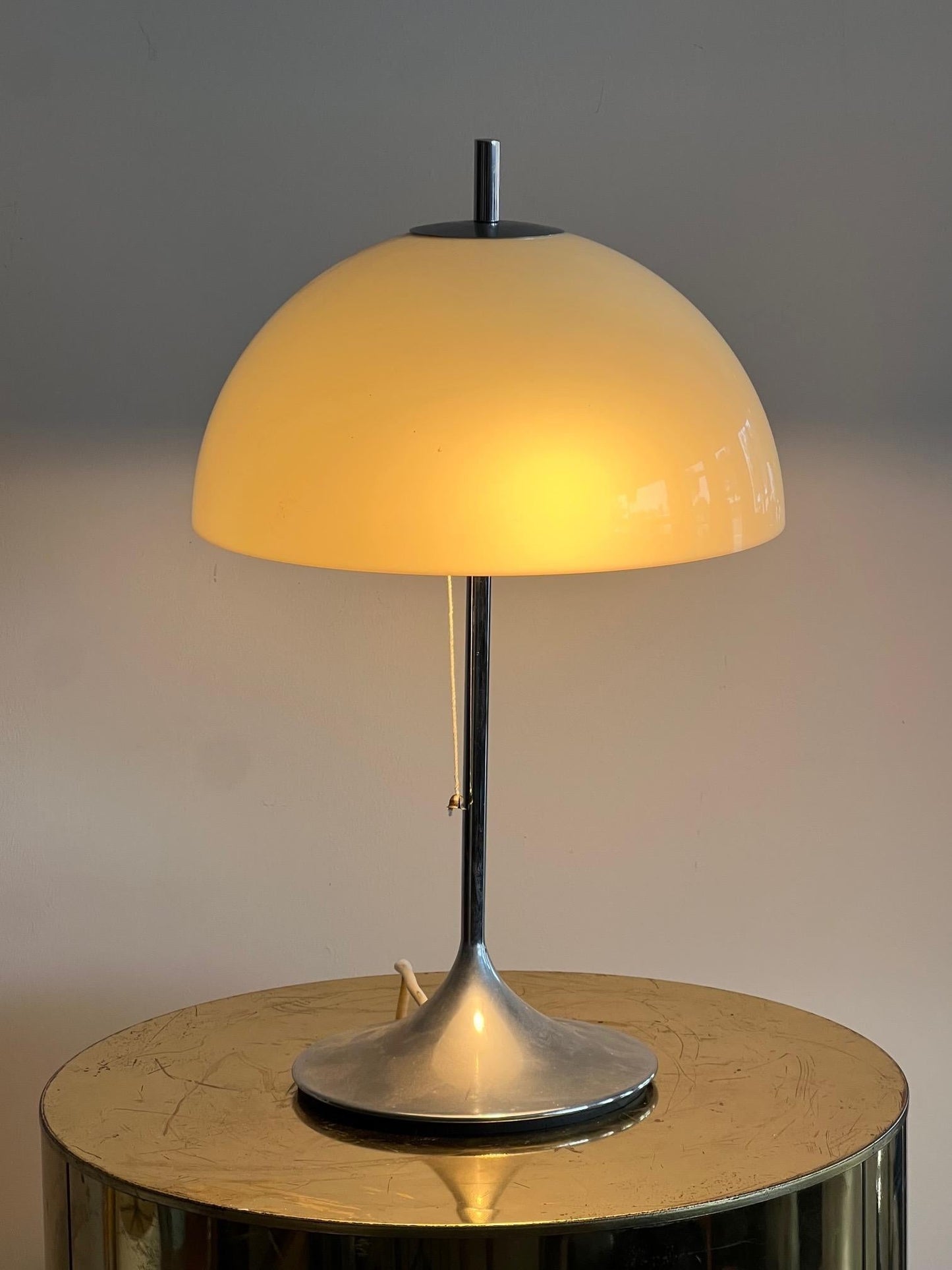 Frisman Vintage 1970's Mod Table Lamp By Frank Bentler Denmark
