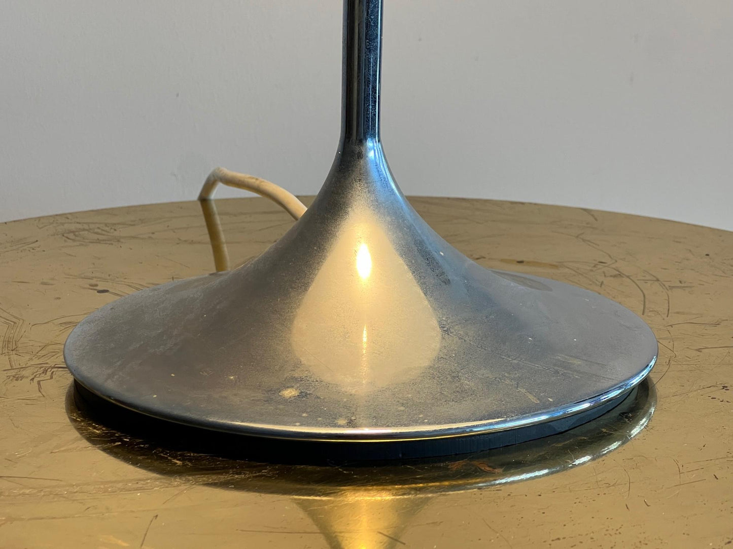 Frisman Vintage 1970's Mod Table Lamp By Frank Bentler Denmark