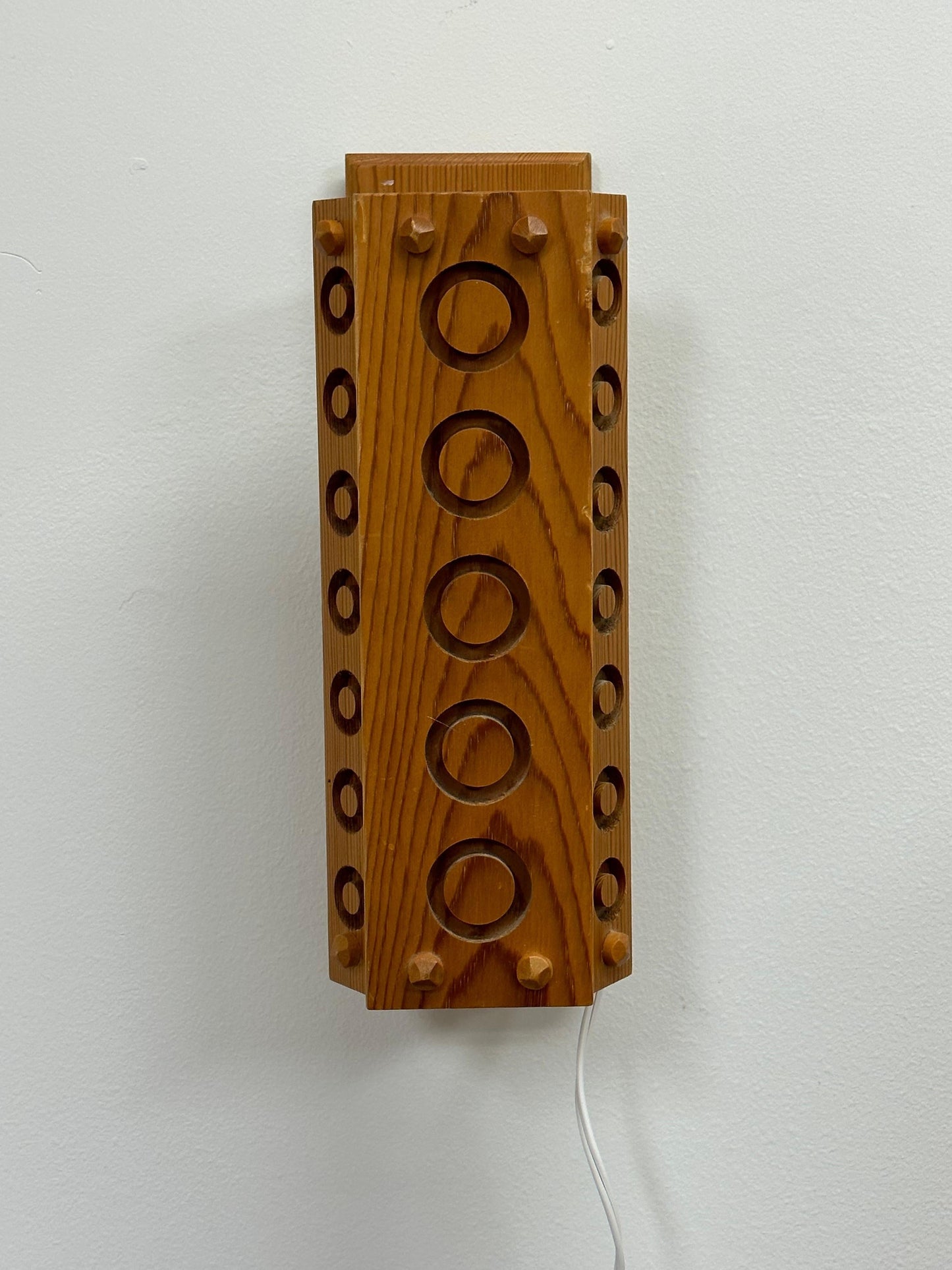 Frisman Vintage Swedish Organic Modern Wall Light, Pine
