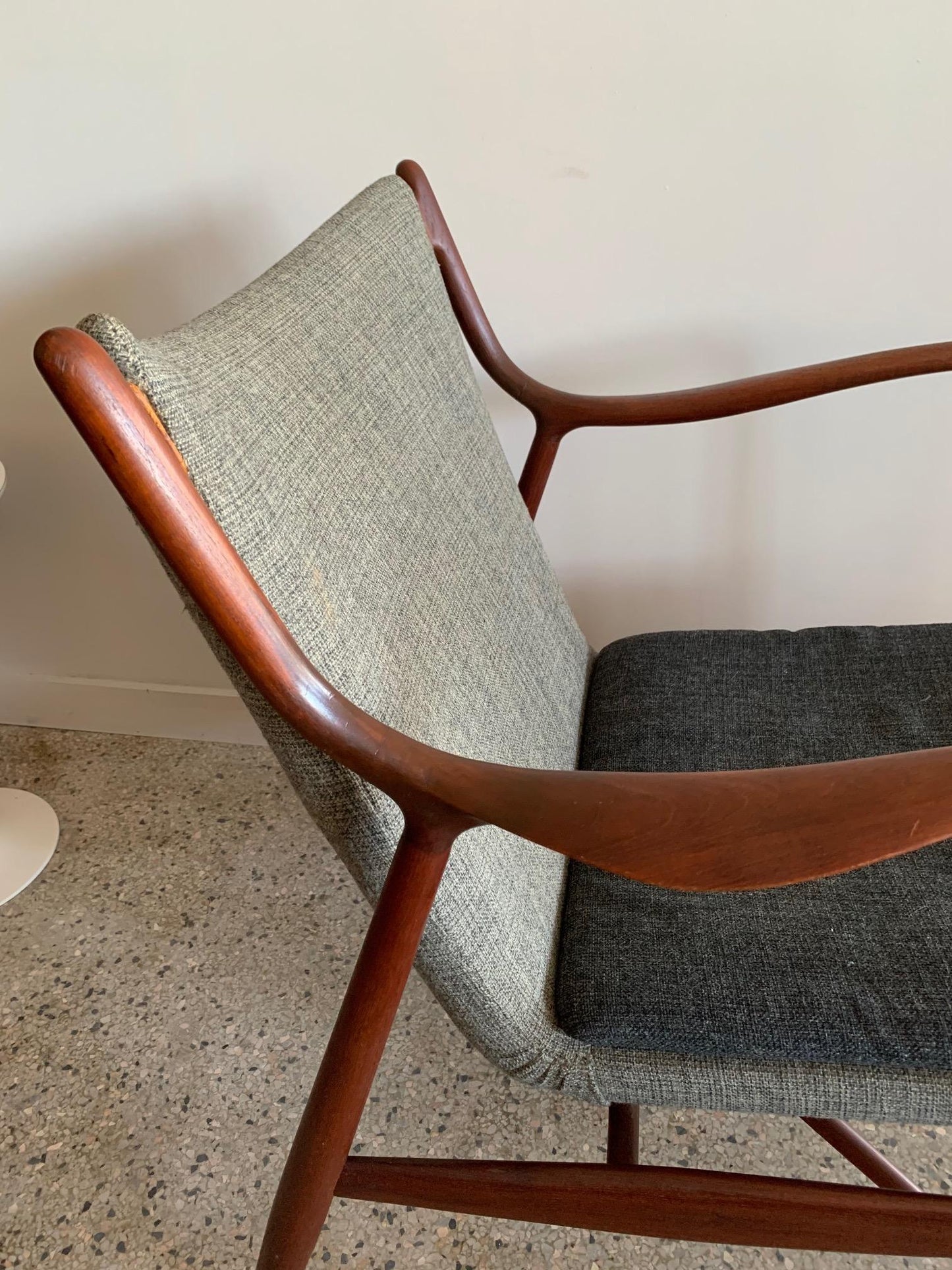Frisman Vintage Original Finn Juhl NV45 Chair by Niels Vodder Denmark