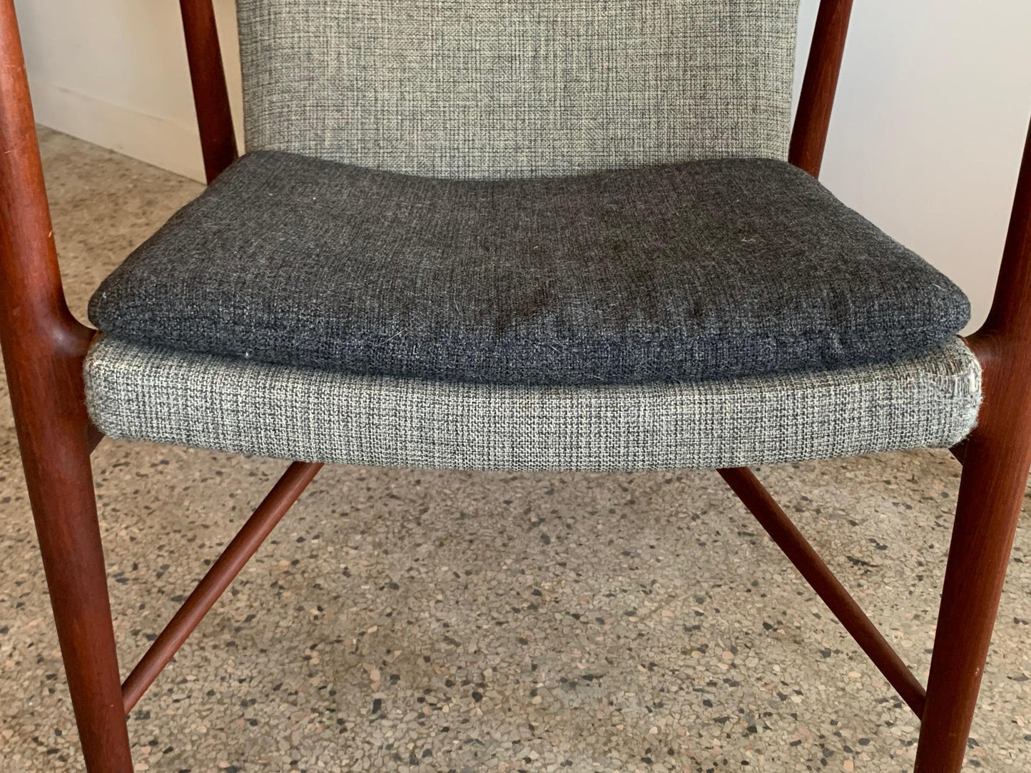 Frisman Vintage Original Finn Juhl NV45 Chair by Niels Vodder Denmark