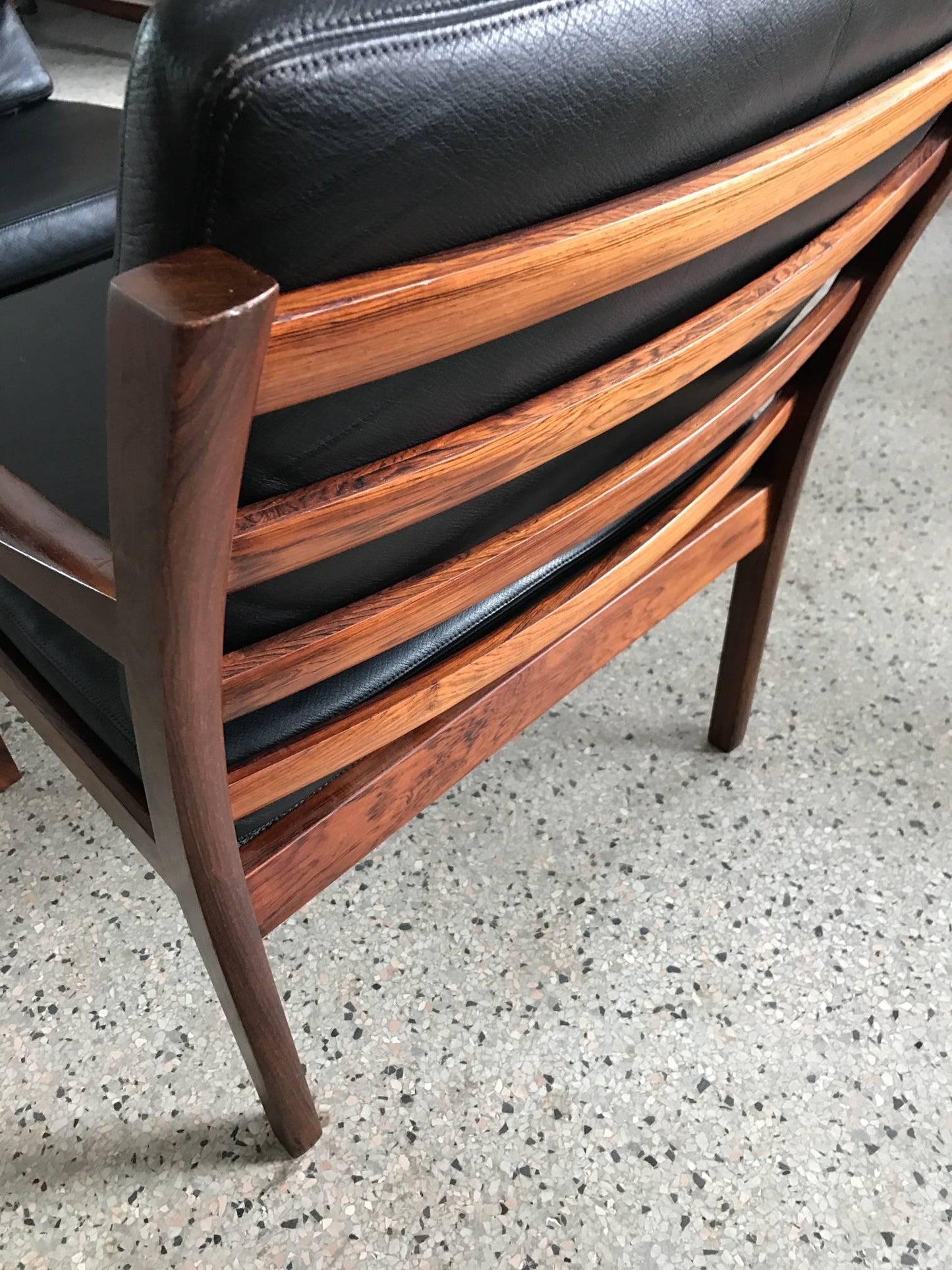 Frisman Vintage Pair of Fredrik Kayser Rosewood Chairs